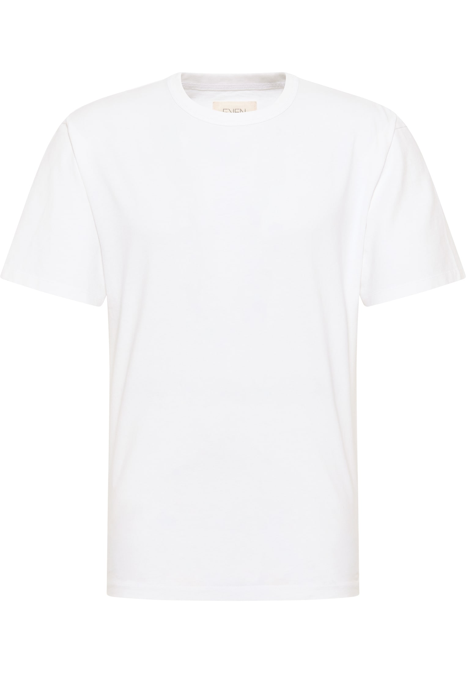 Shirt in wit vlakte