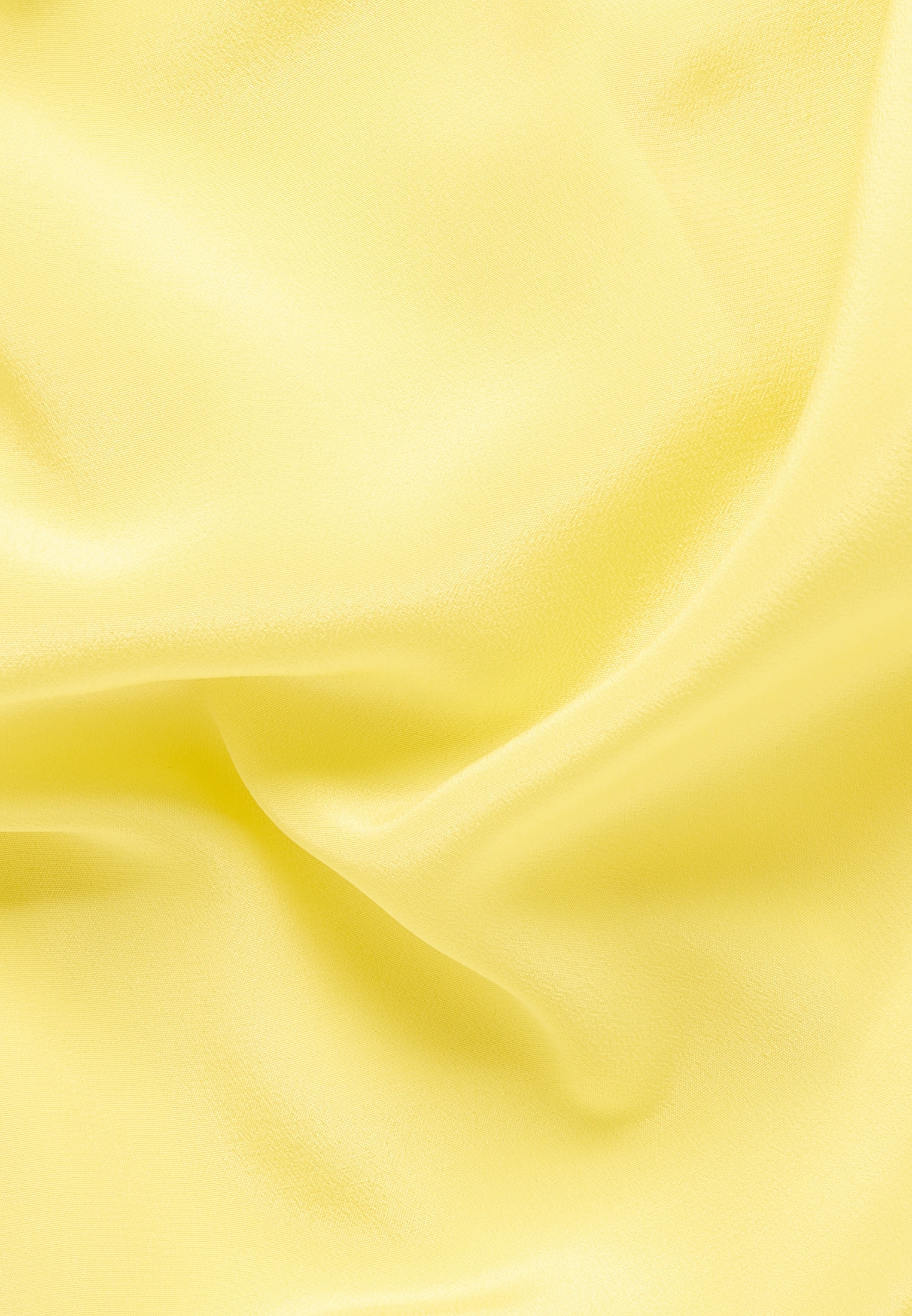 Hemdbluse in gelb unifarben