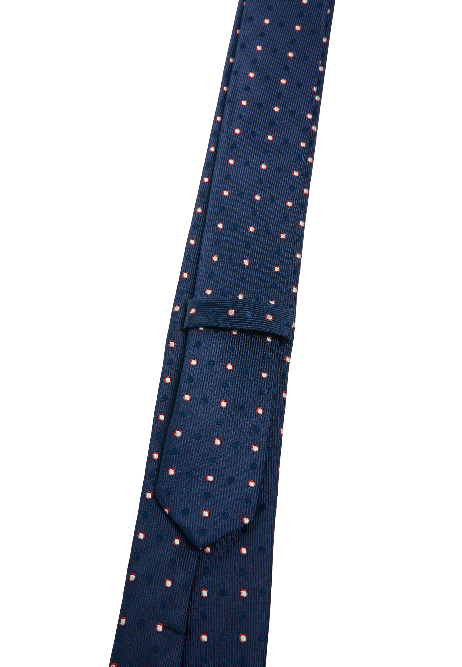 Cravate Bleu marine tacheté