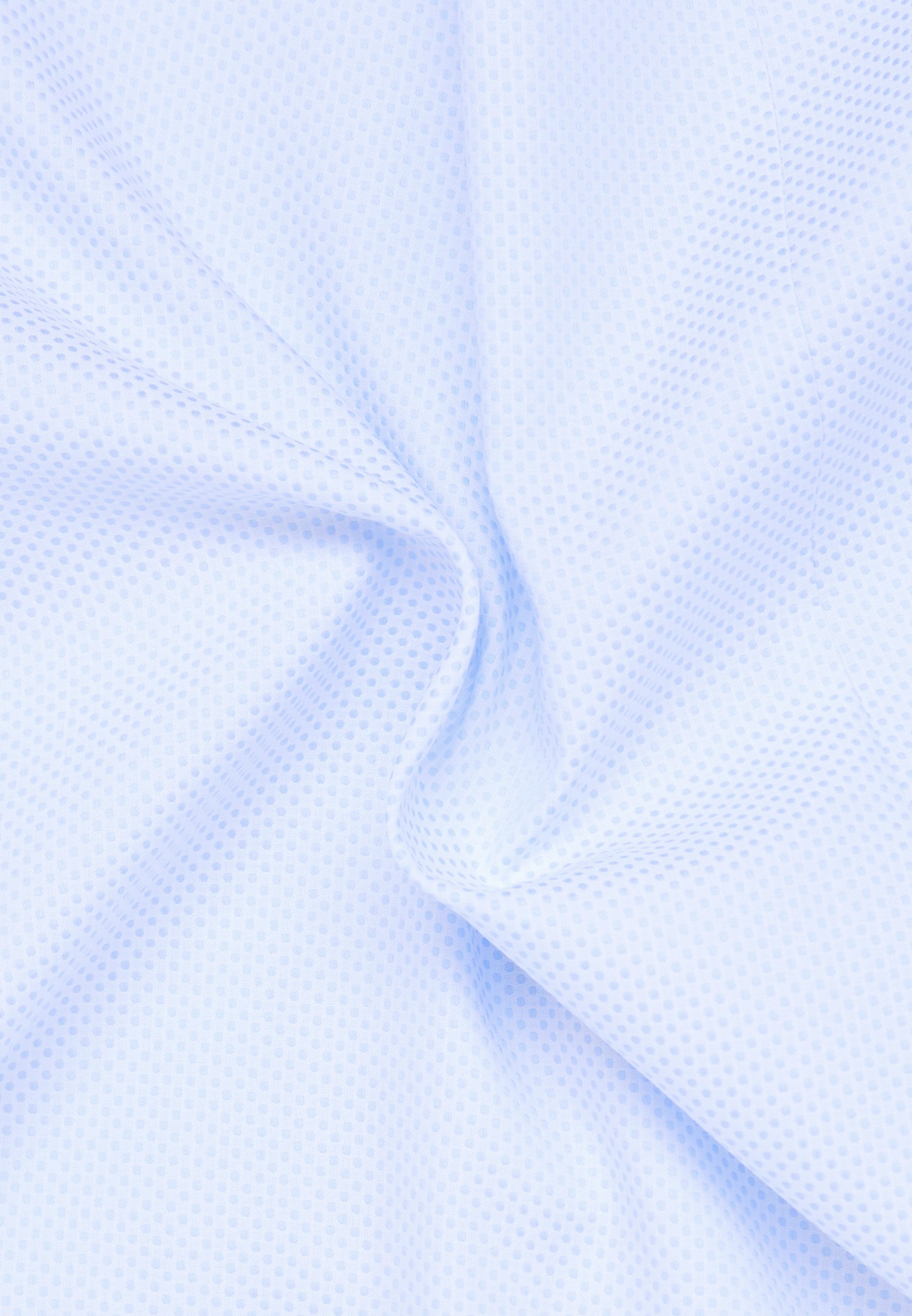 overhemdblouse in lyseblå gestructureerd