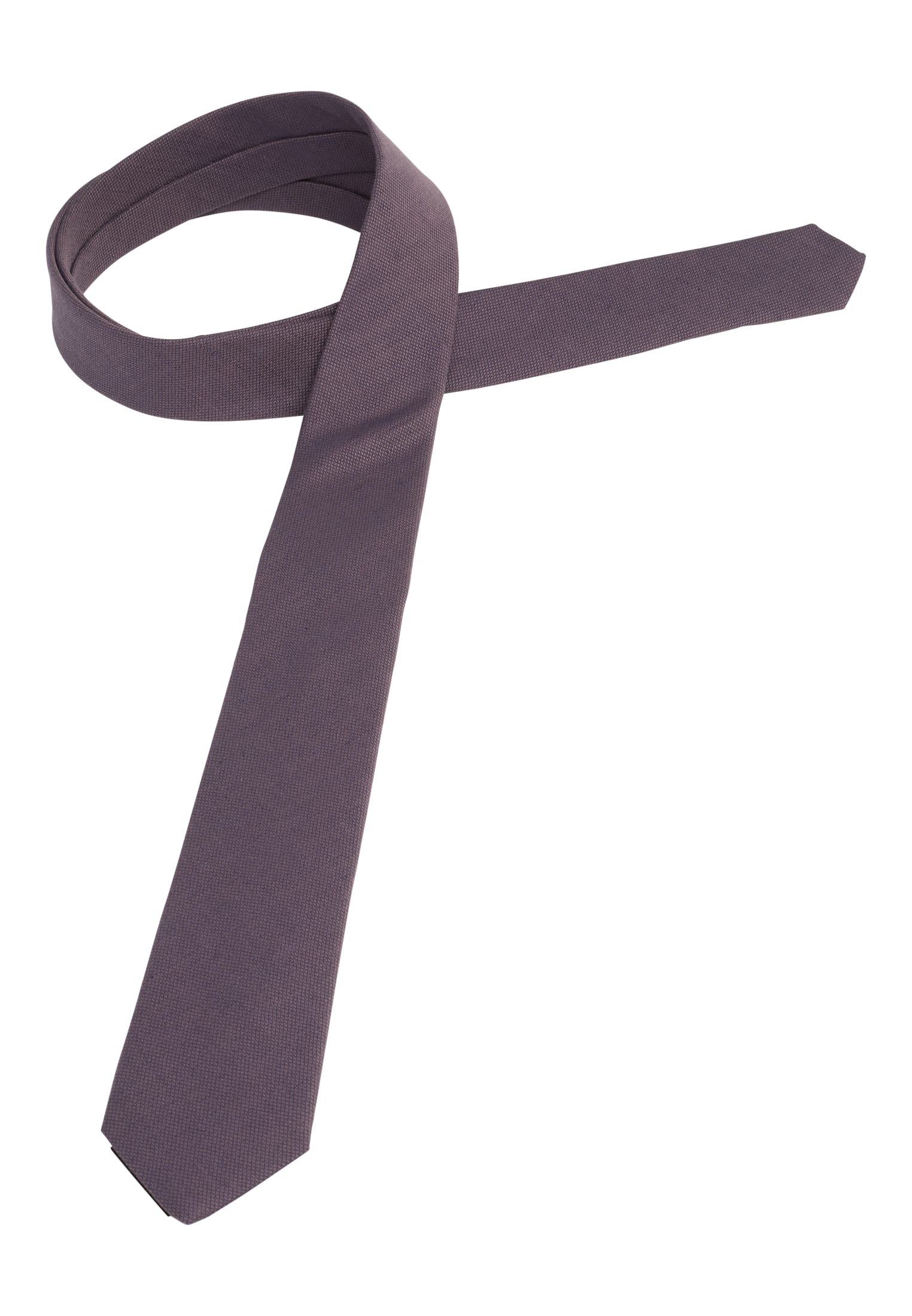 Krawatte in pflaume strukturiert pflaume | 1AC01947-09-81-142 | 142 