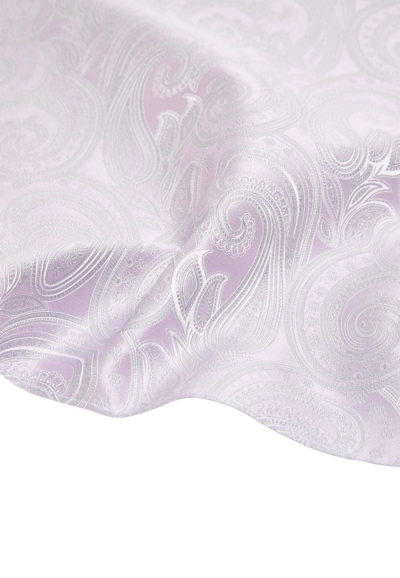 Pocket square in lavender patterned