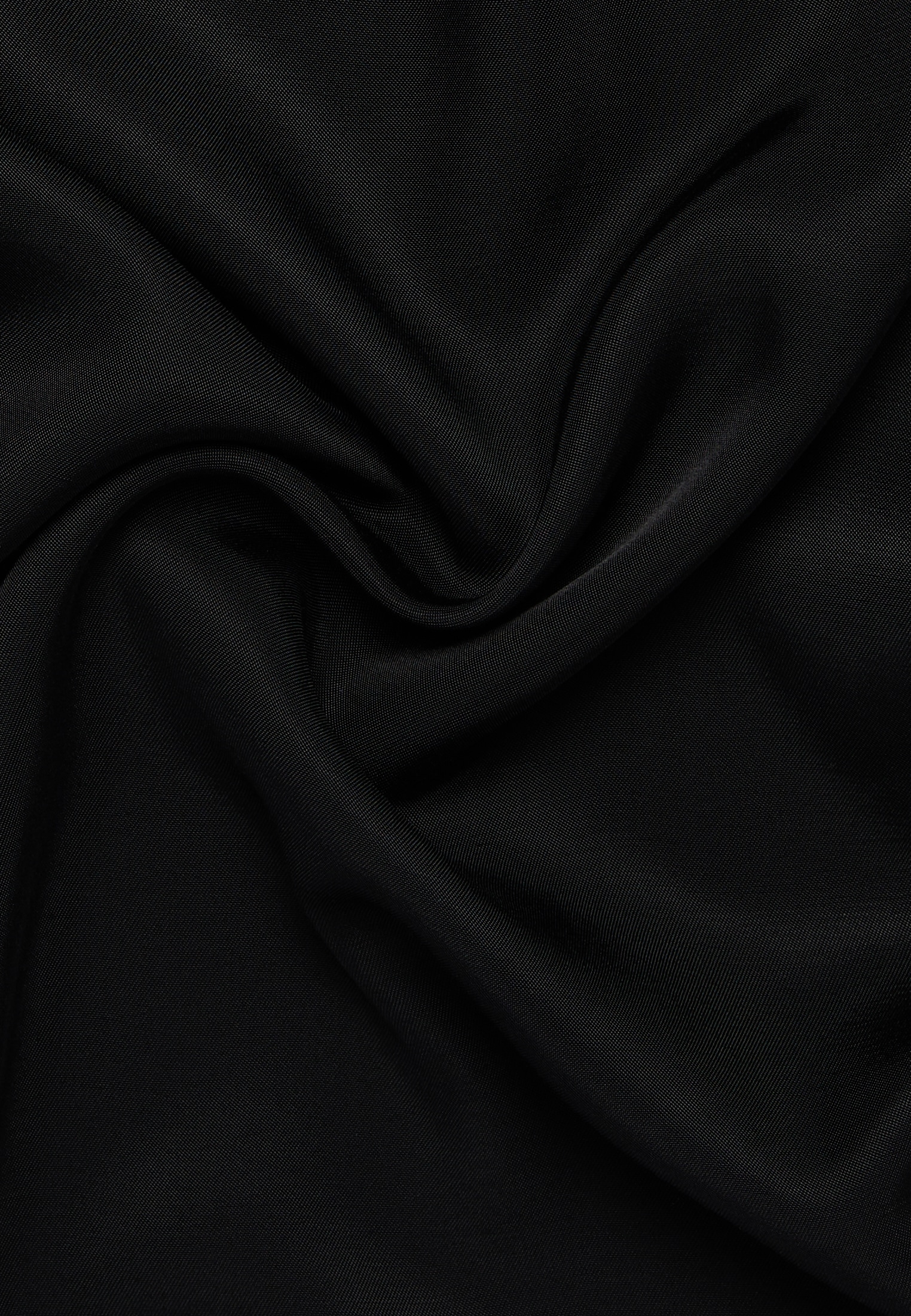 Viscose Shirt Blouse in zwart vlakte