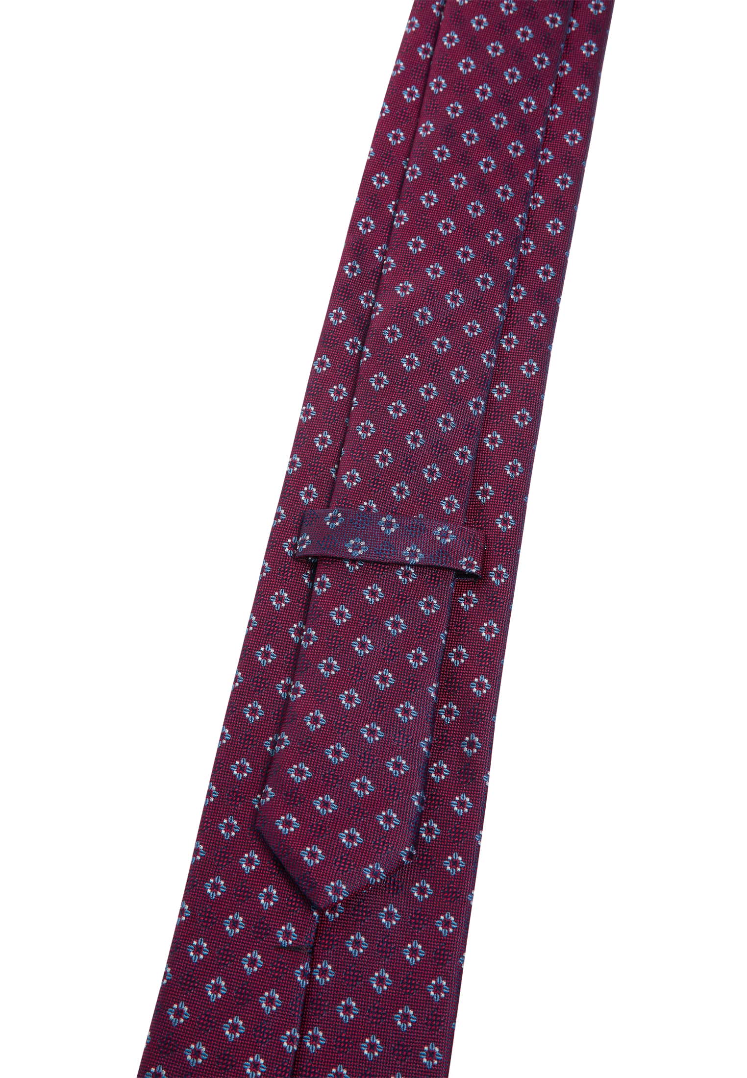 Krawatte in berry gemustert