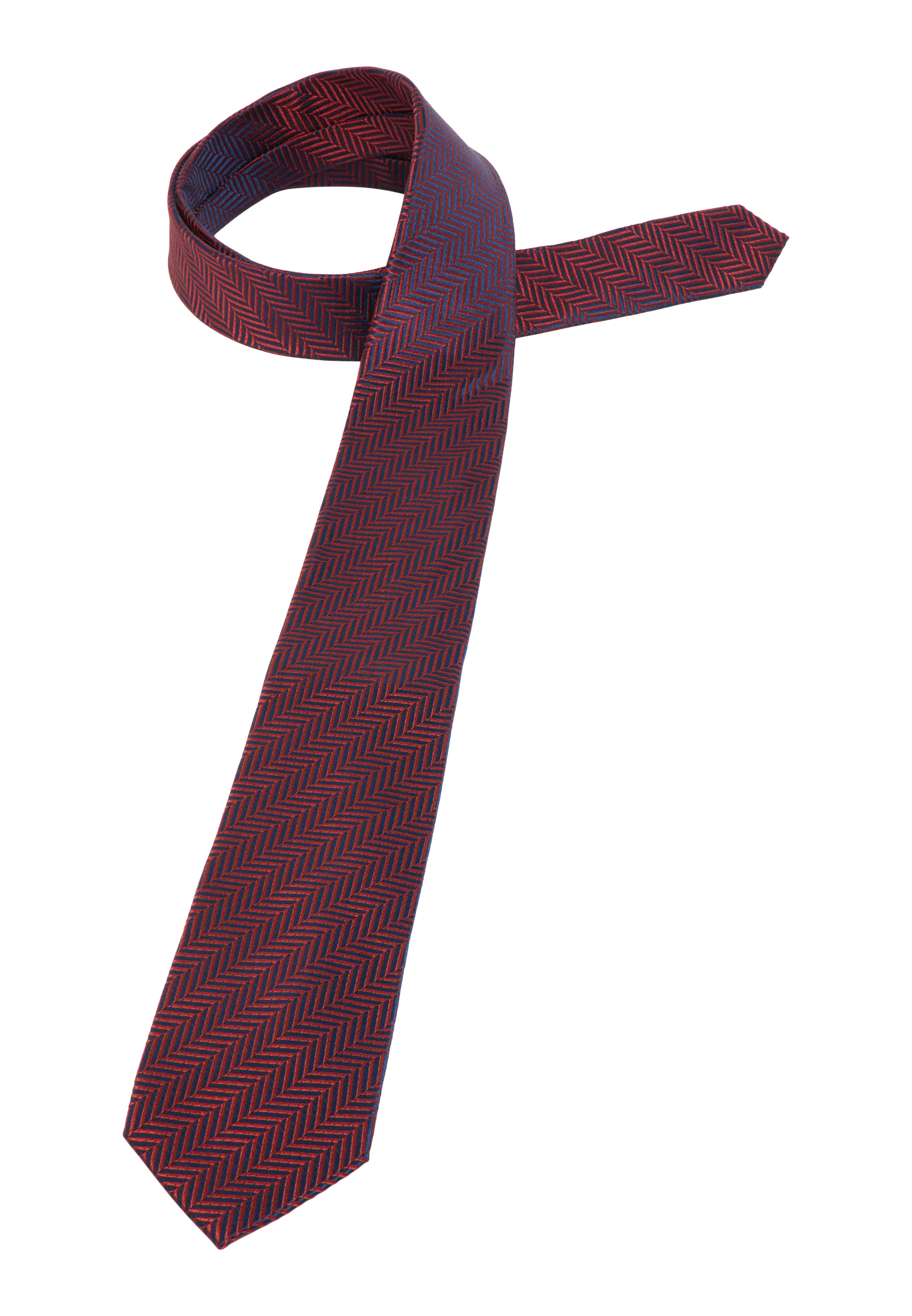 Krawatte in orange gemustert | orange | 142 | 1AC01911-08-01-142