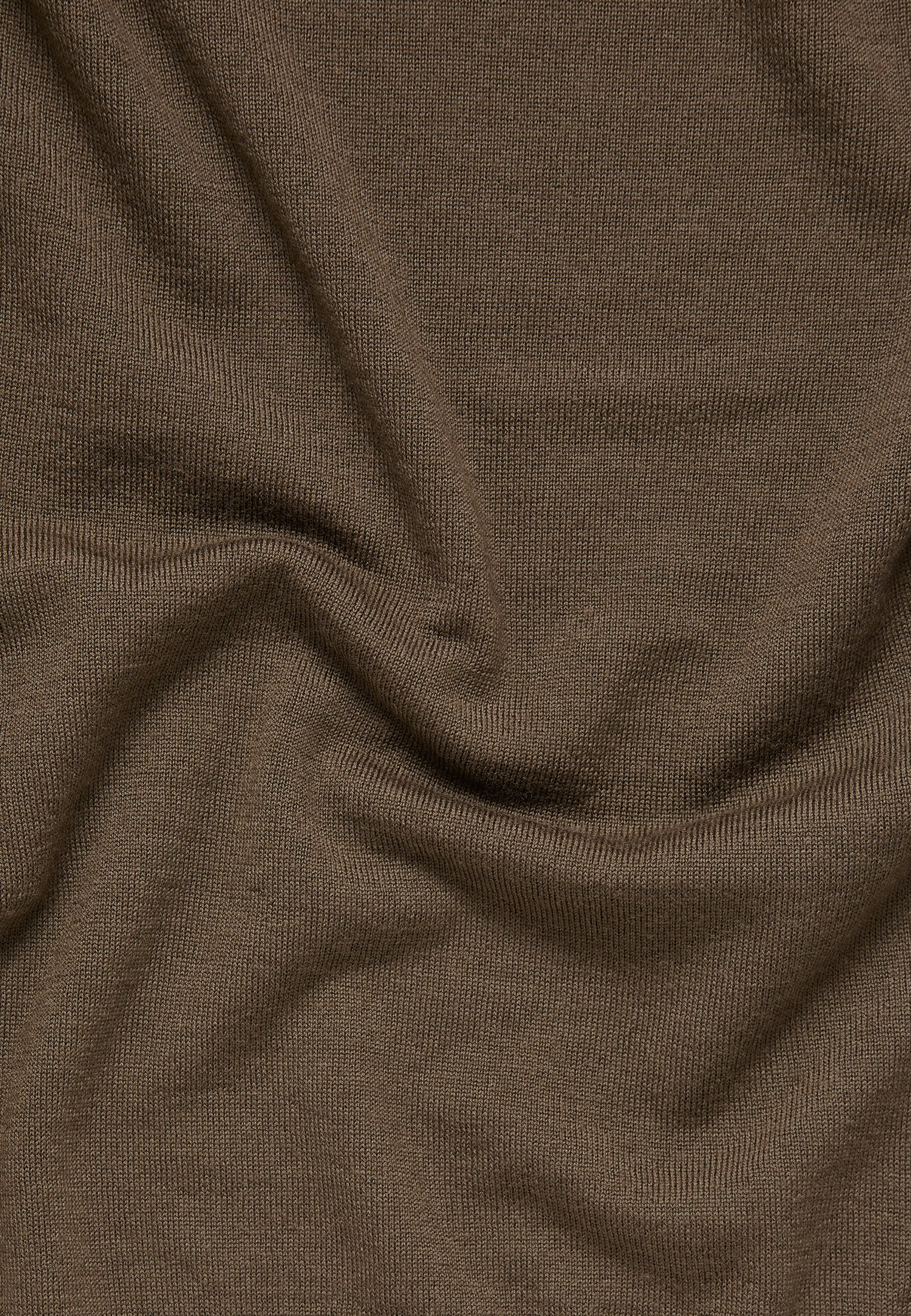Strick | Pullover khaki khaki unifarben | M | 2KN00106-04-52-M in
