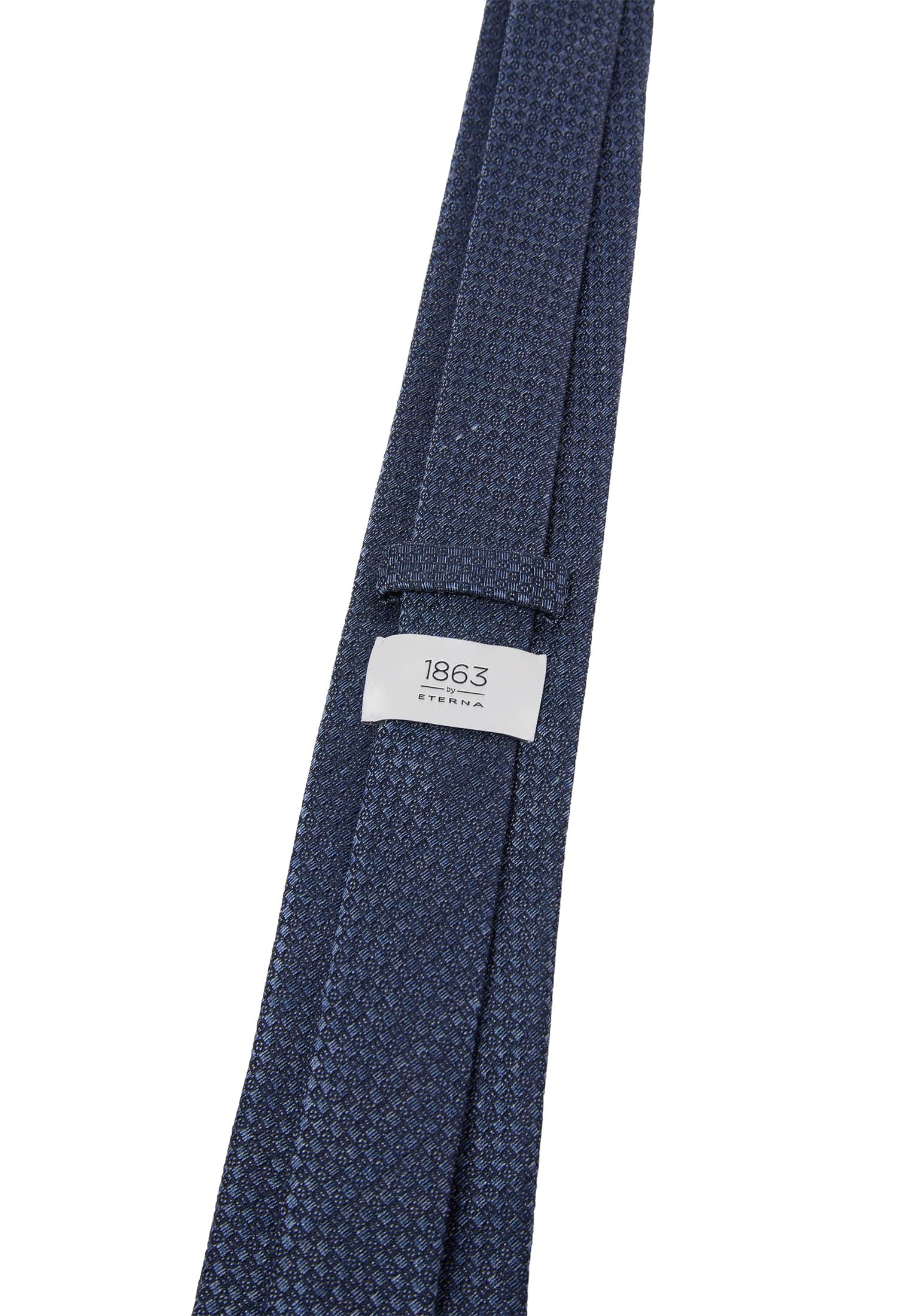 Cravate bleu-gris structuré