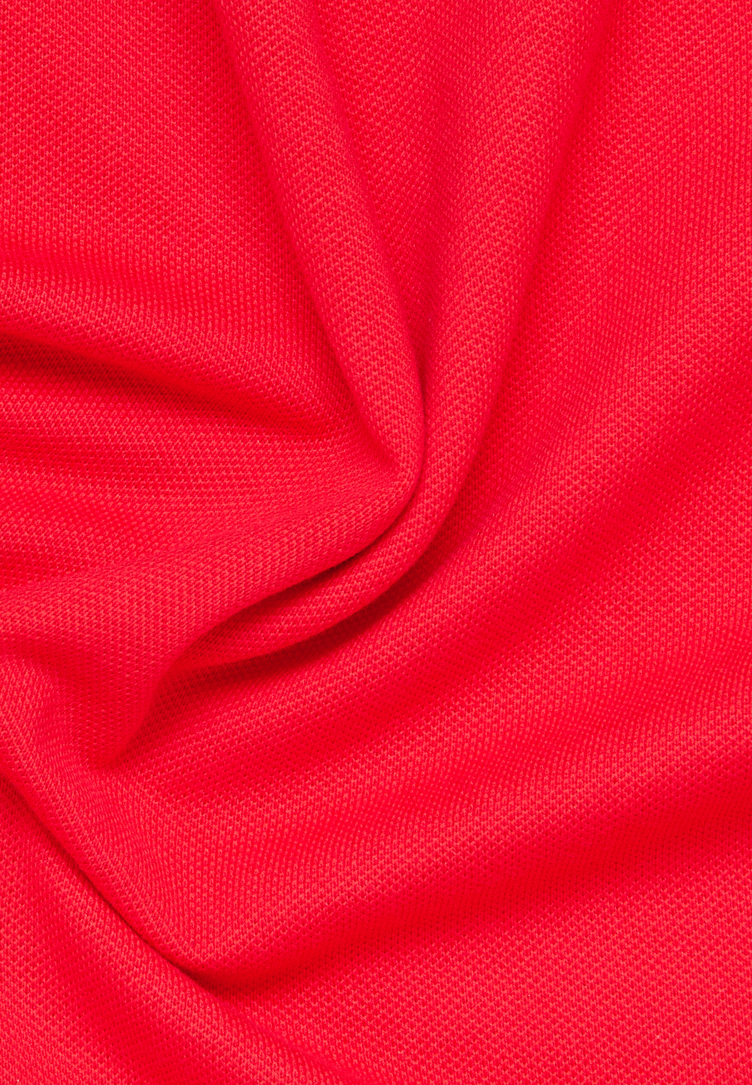 Poloshirt in rot unifarben