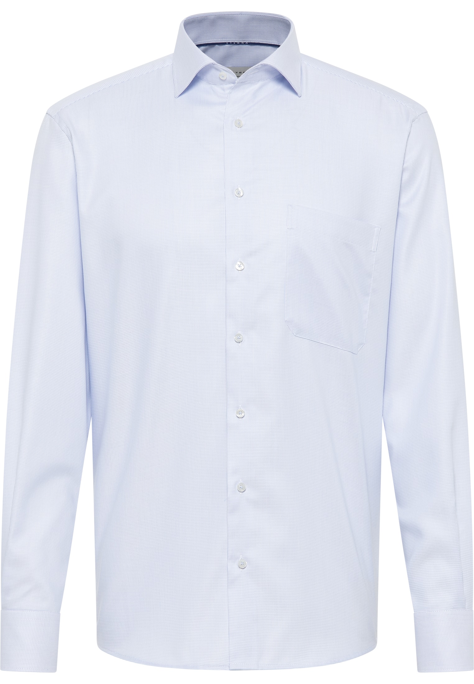 COMFORT FIT Shirt in light blue structured