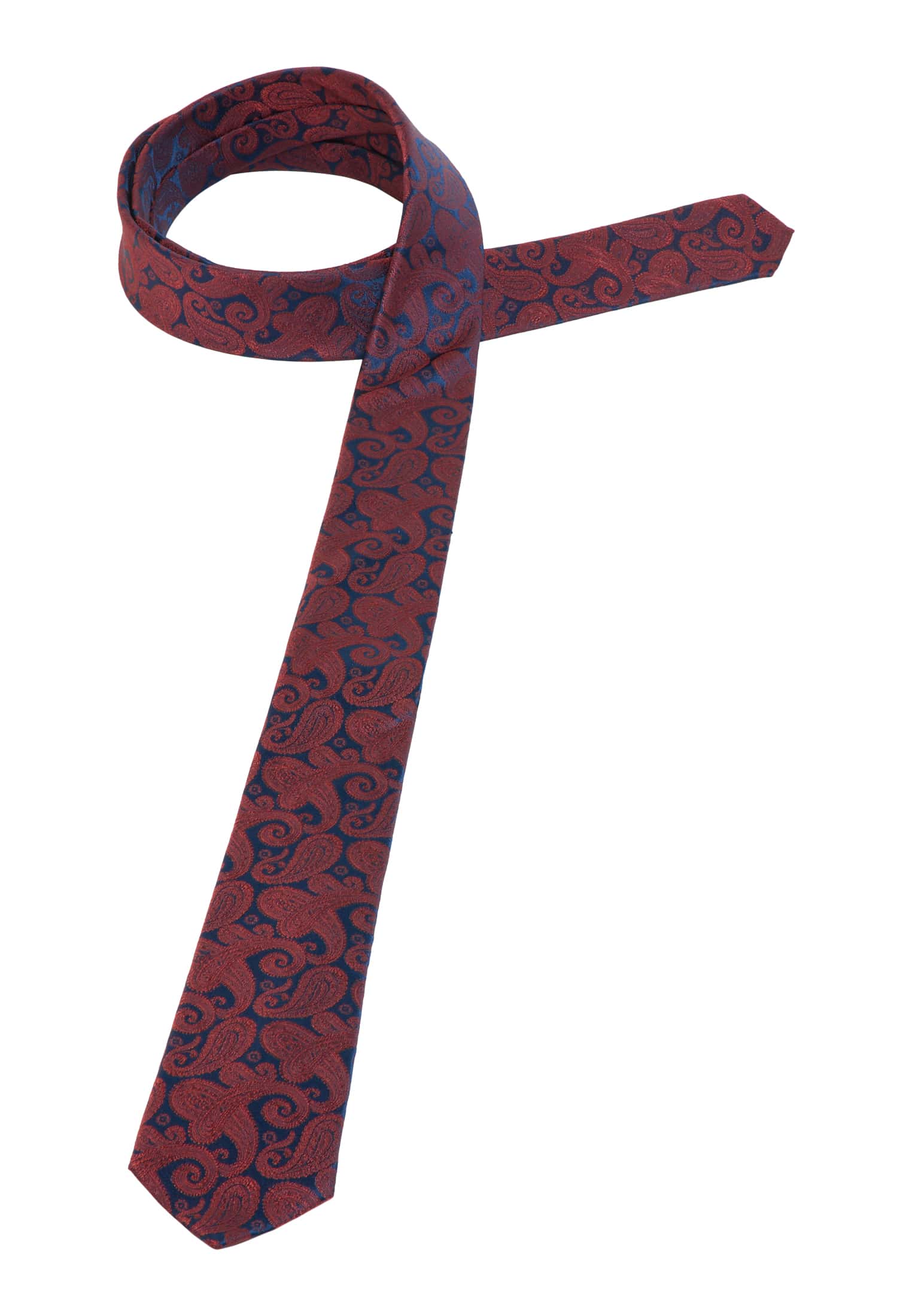 Krawatte in rusty red gemustert | rusty red | 142 | 1AC01904-05-63-142