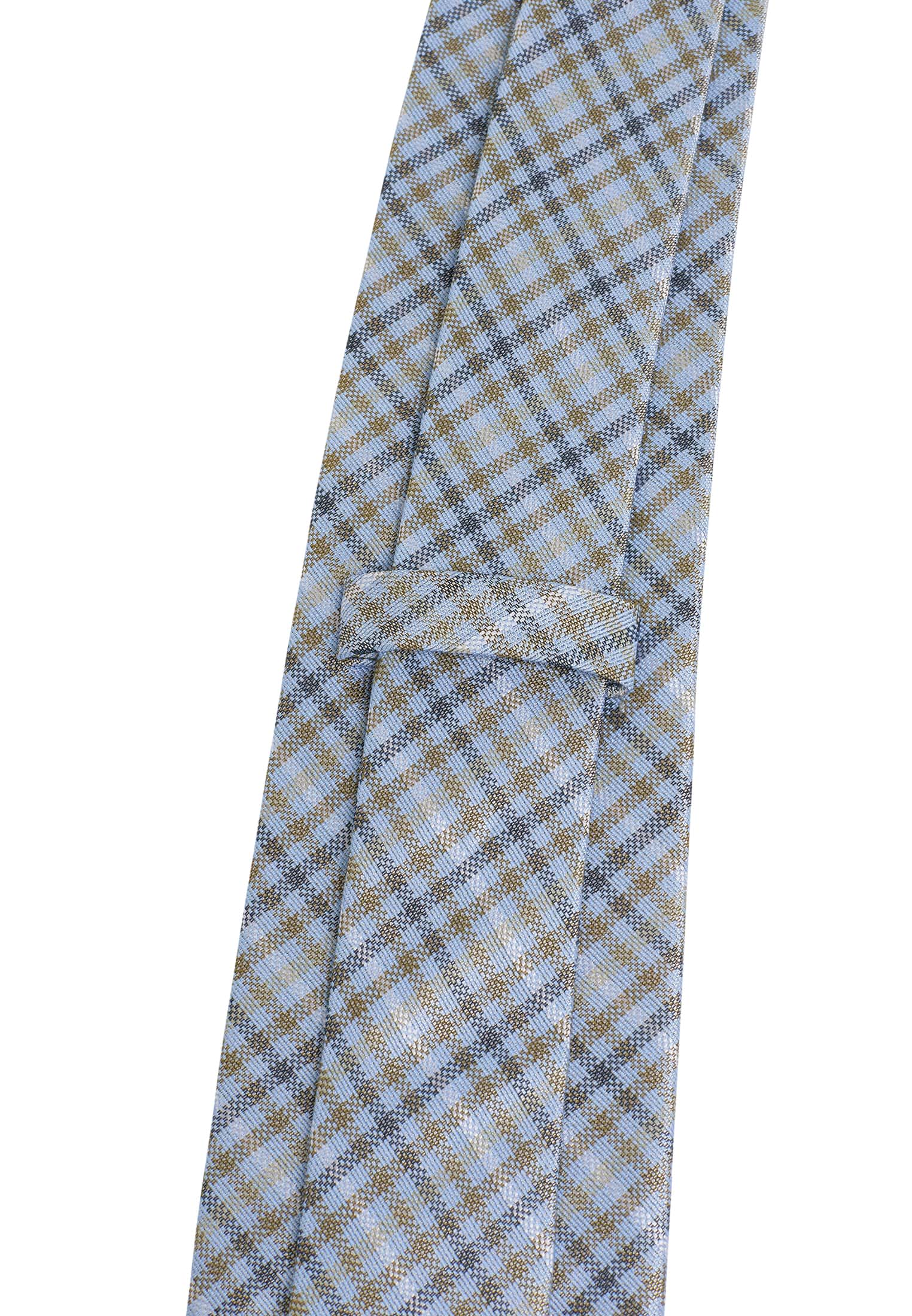 Cravate bleu/vert à carreaux