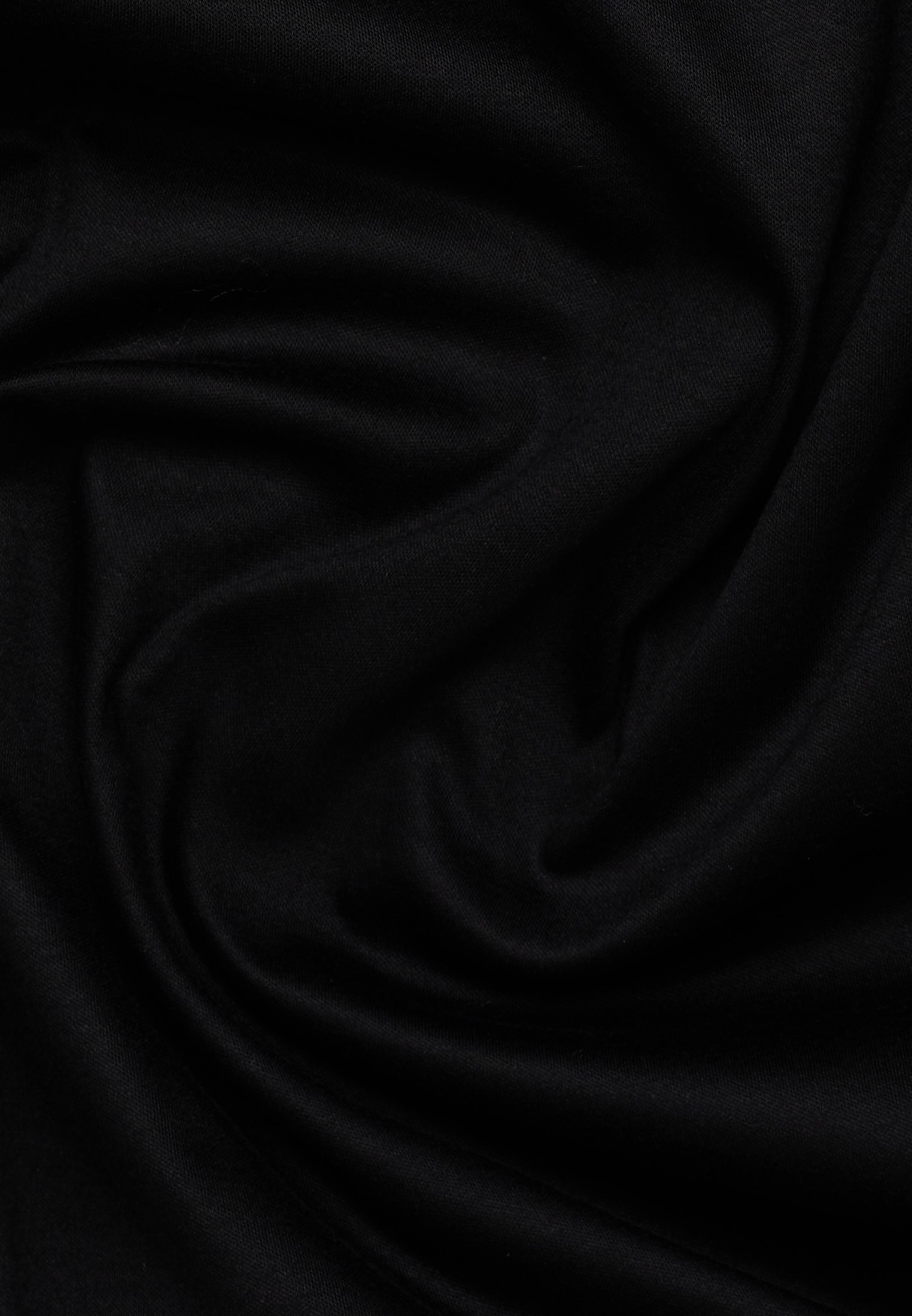 Viscose Shirt Blouse in zwart vlakte
