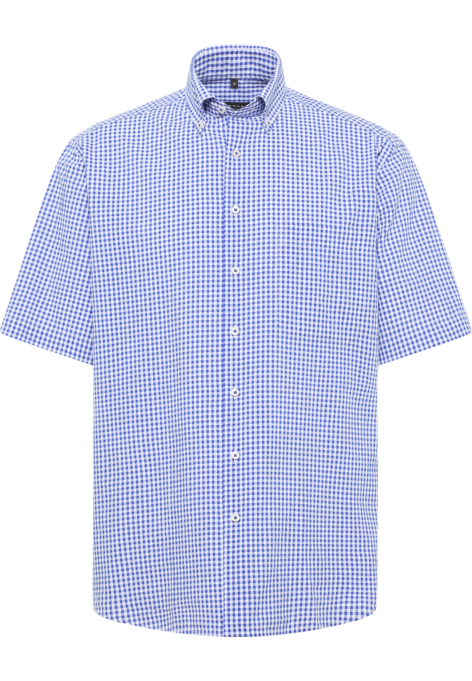 COMFORT FIT Shirt in blue checkered