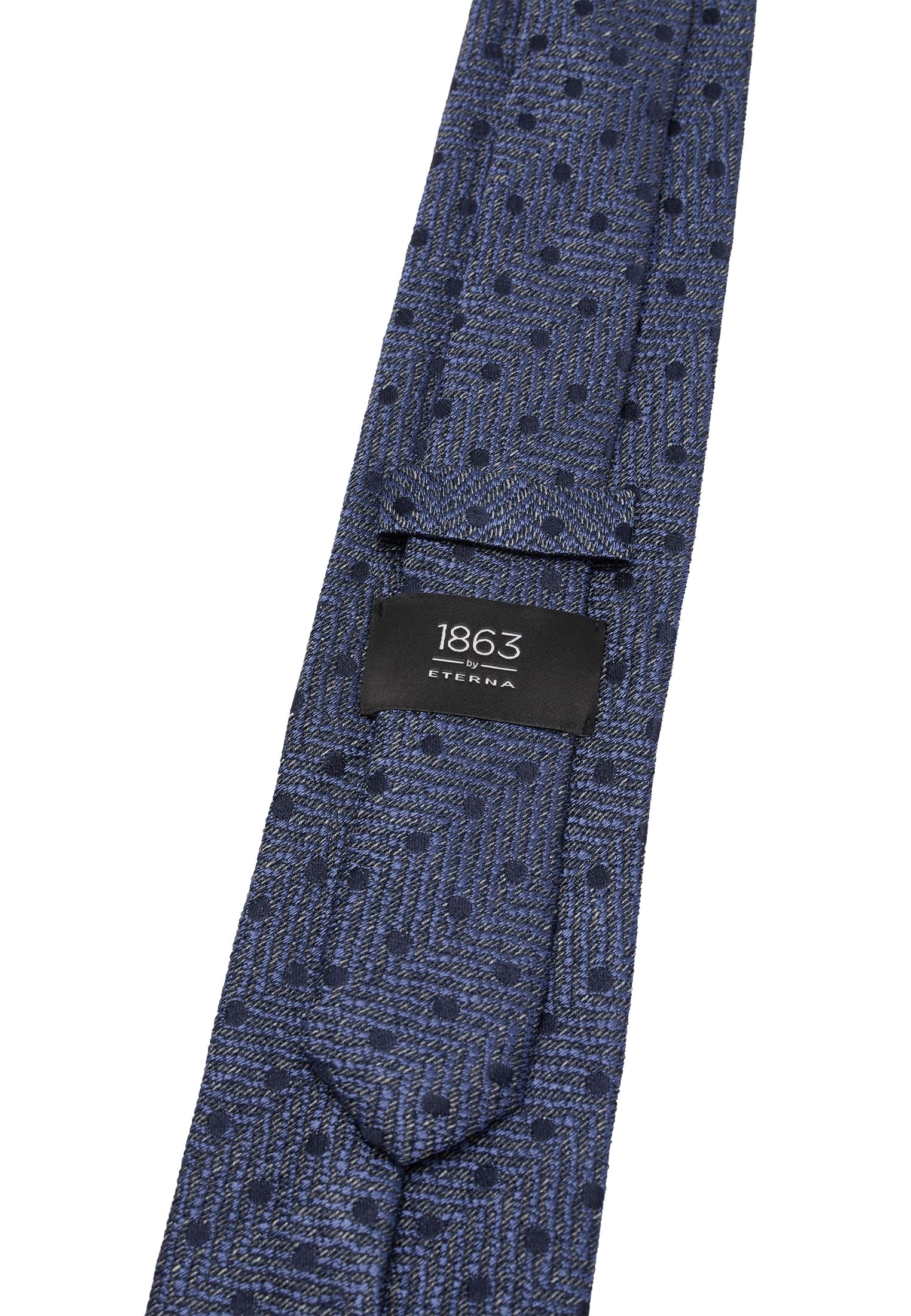 Krawatte in dunkelblau strukturiert | dunkelblau | 142 | 1AC01933-01-81-142 | Breite Krawatten