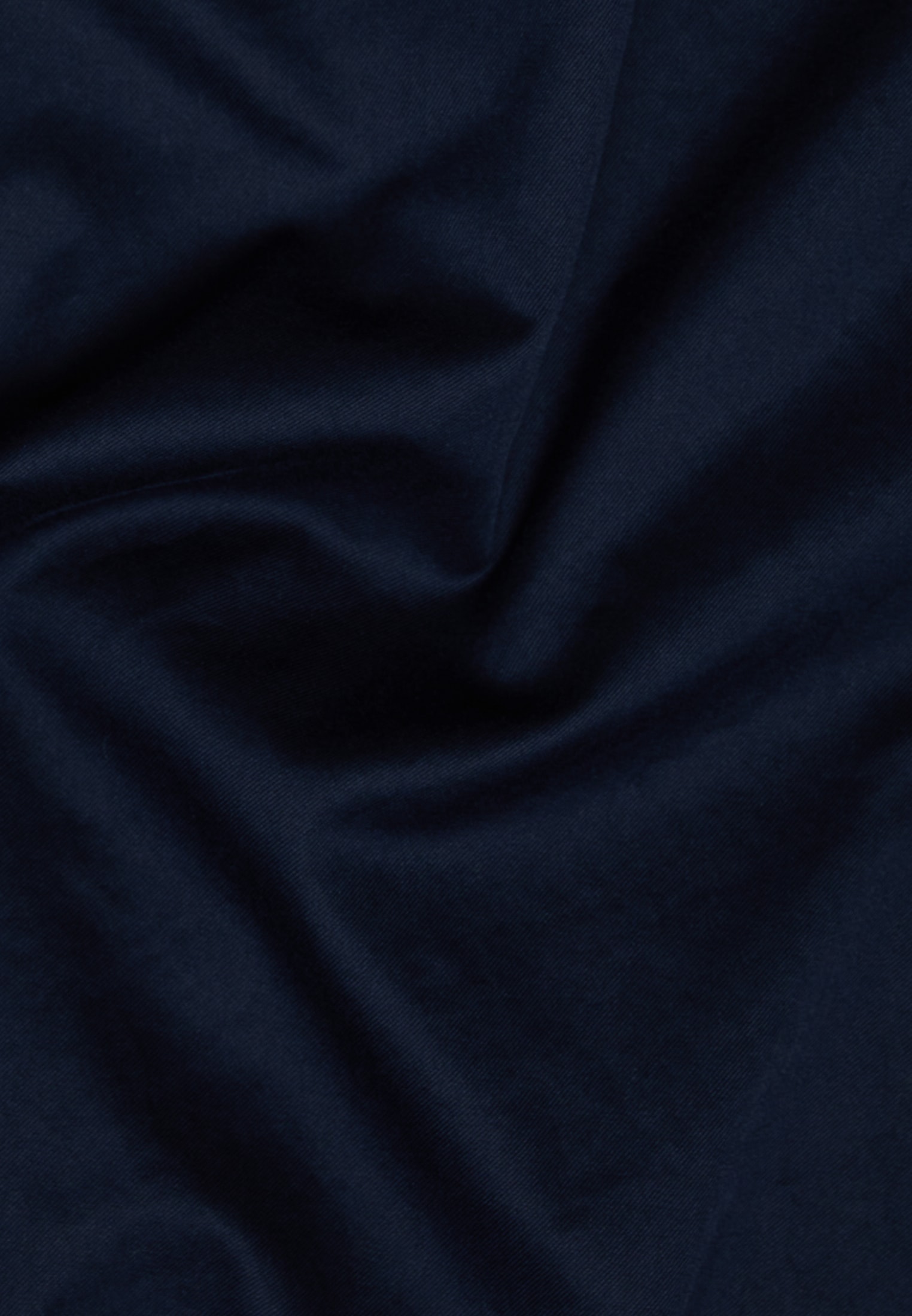 Soft Luxury Shirt Bluse in navy unifarben