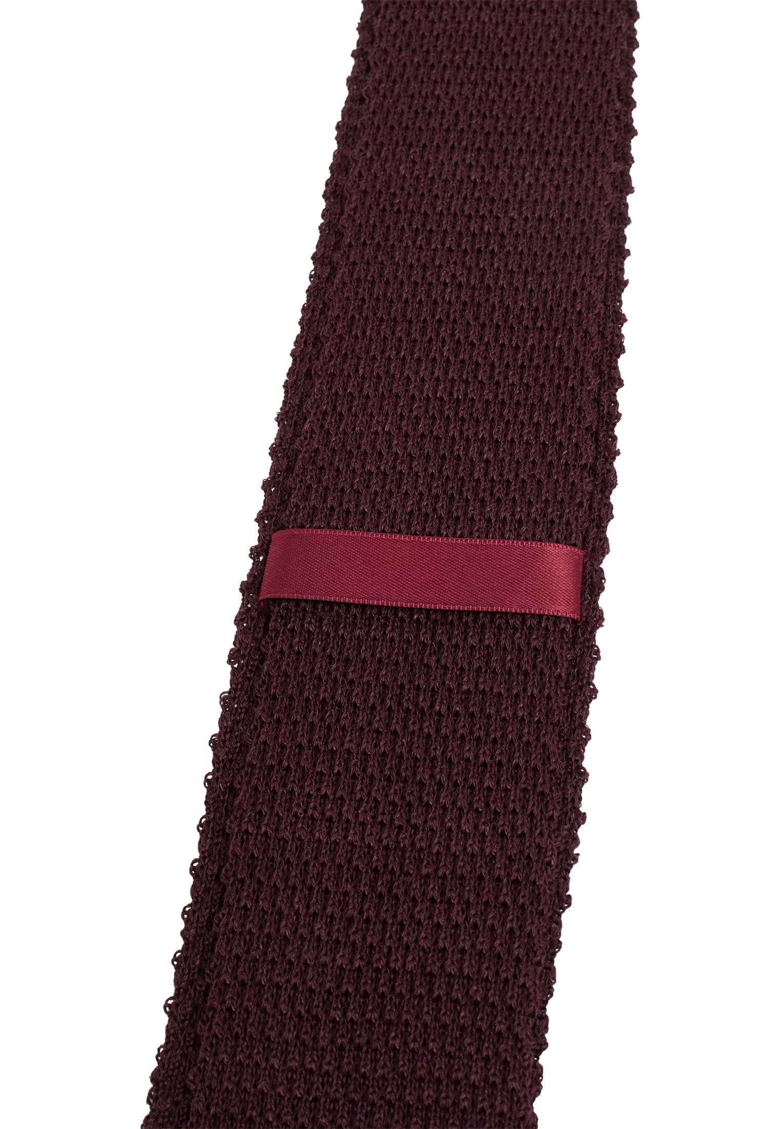 Krawatte in berry unifarben