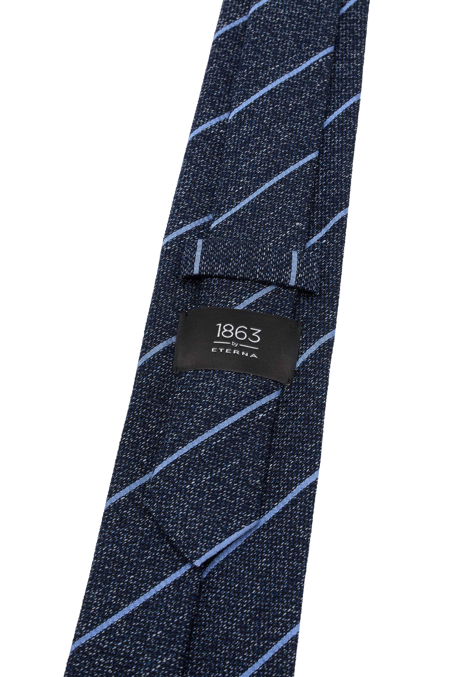Krawatte in dunkelblau gestreift | dunkelblau | 142 | 1AC01918-01-81-142