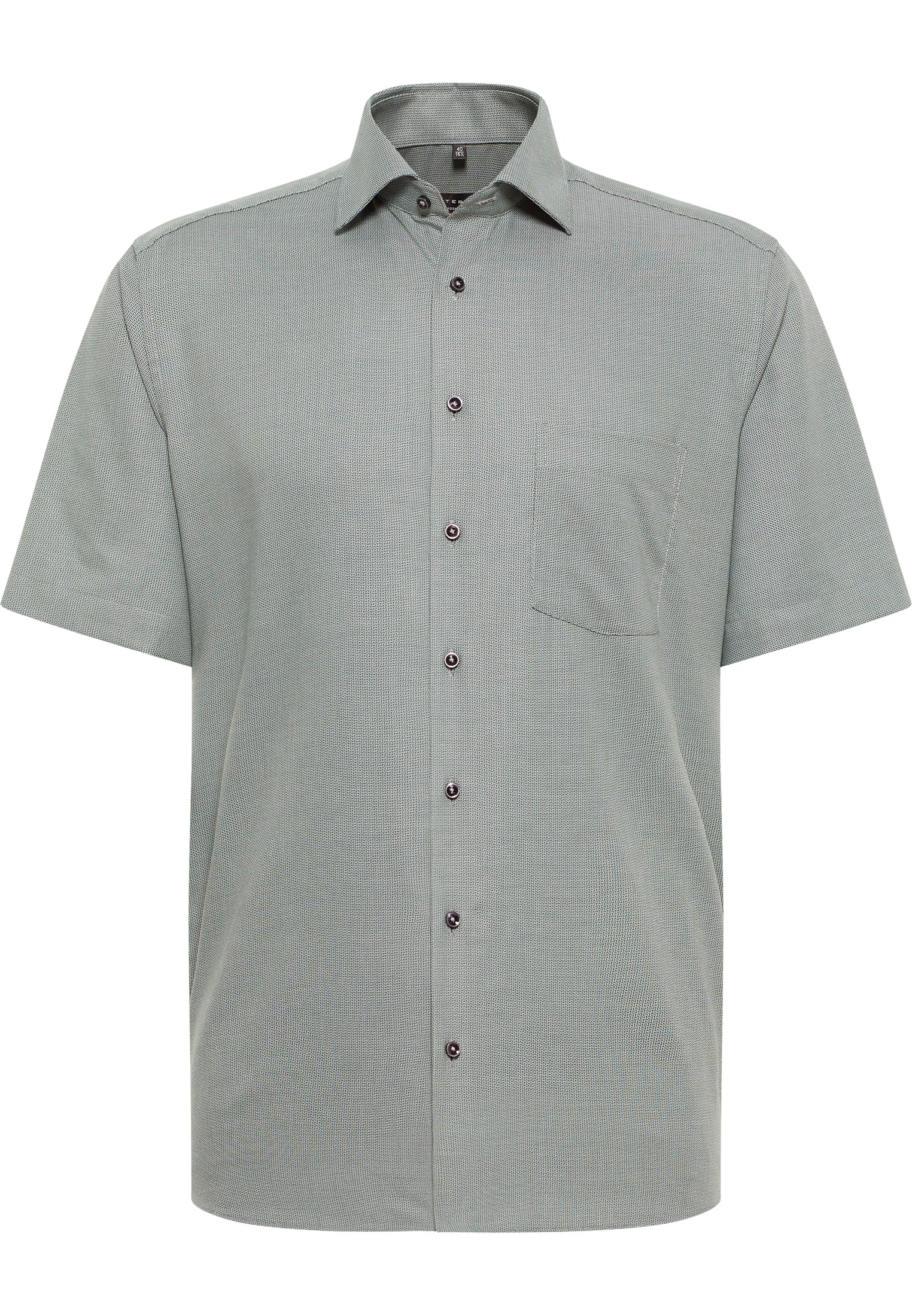 MODERN FIT Shirt in emerald structured