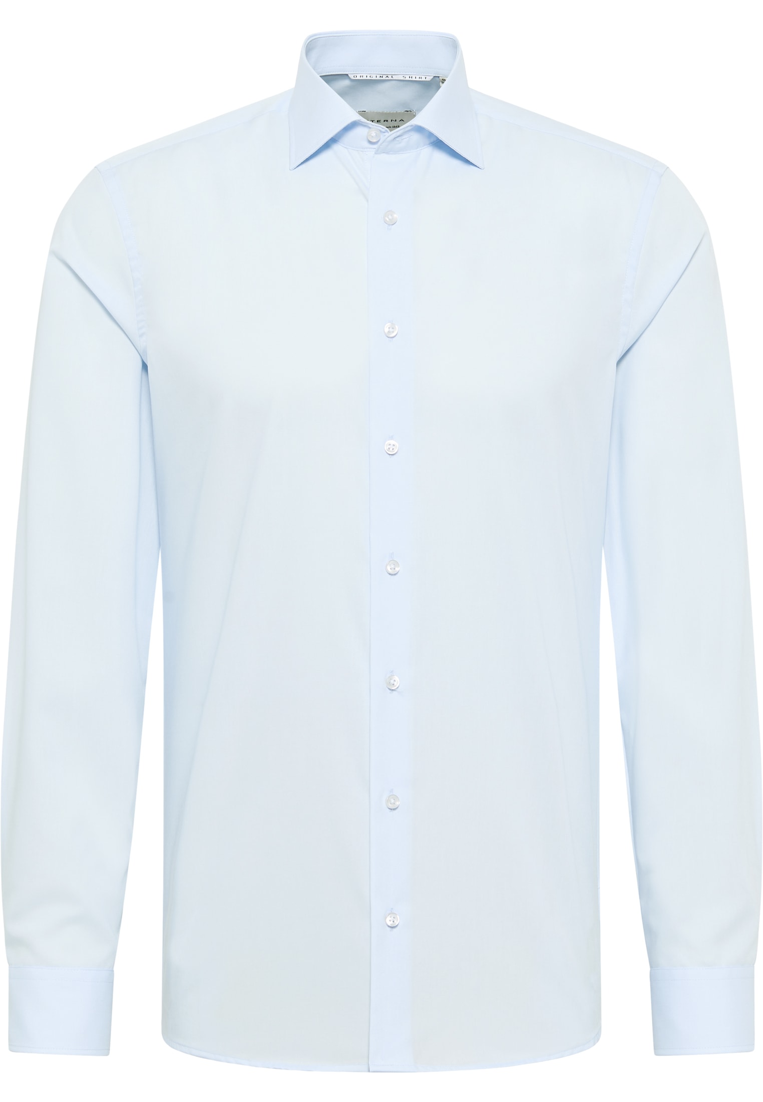 SLIM FIT Original Shirt bleu clair uni