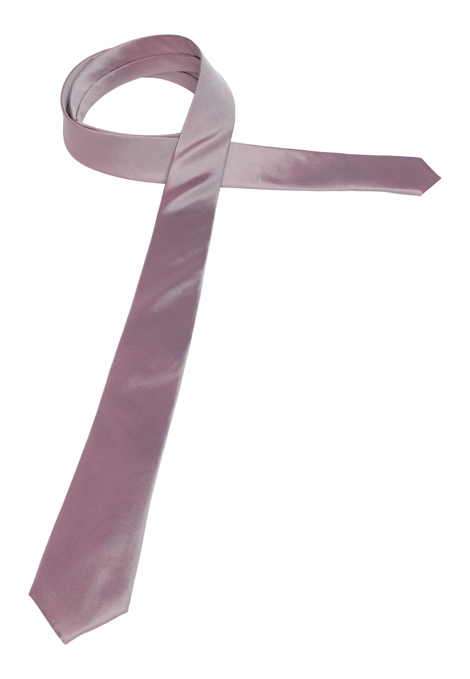 Krawatte in rosa unifarben | rosa | 142 | 1AC02085-15-11-142