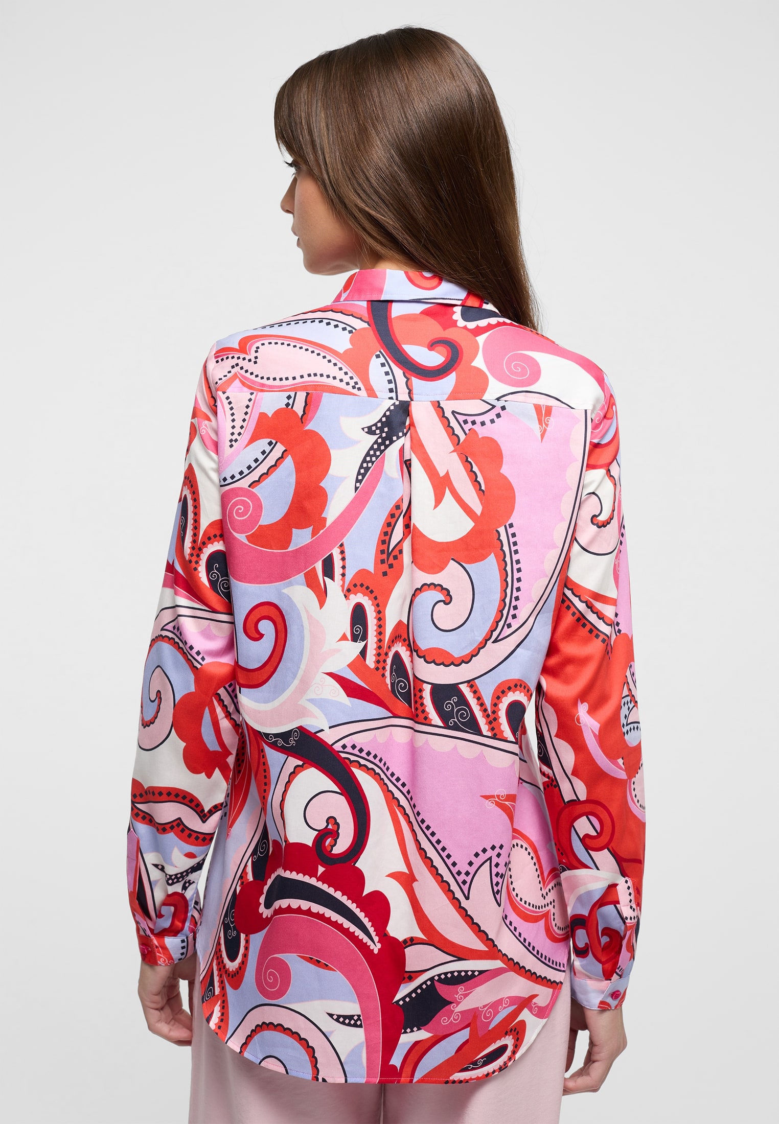 shirt-blouse in | | 2BL04275-15-21-46-1/1 | sleeve | printed pink 46 long pink