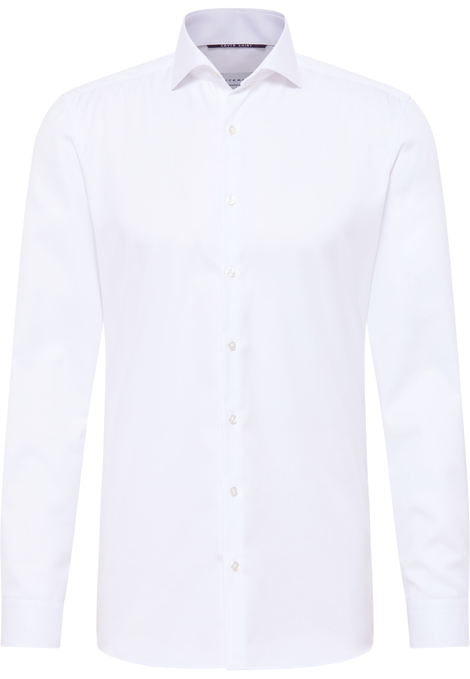 SUPER SLIM Cover Shirt blanc uni