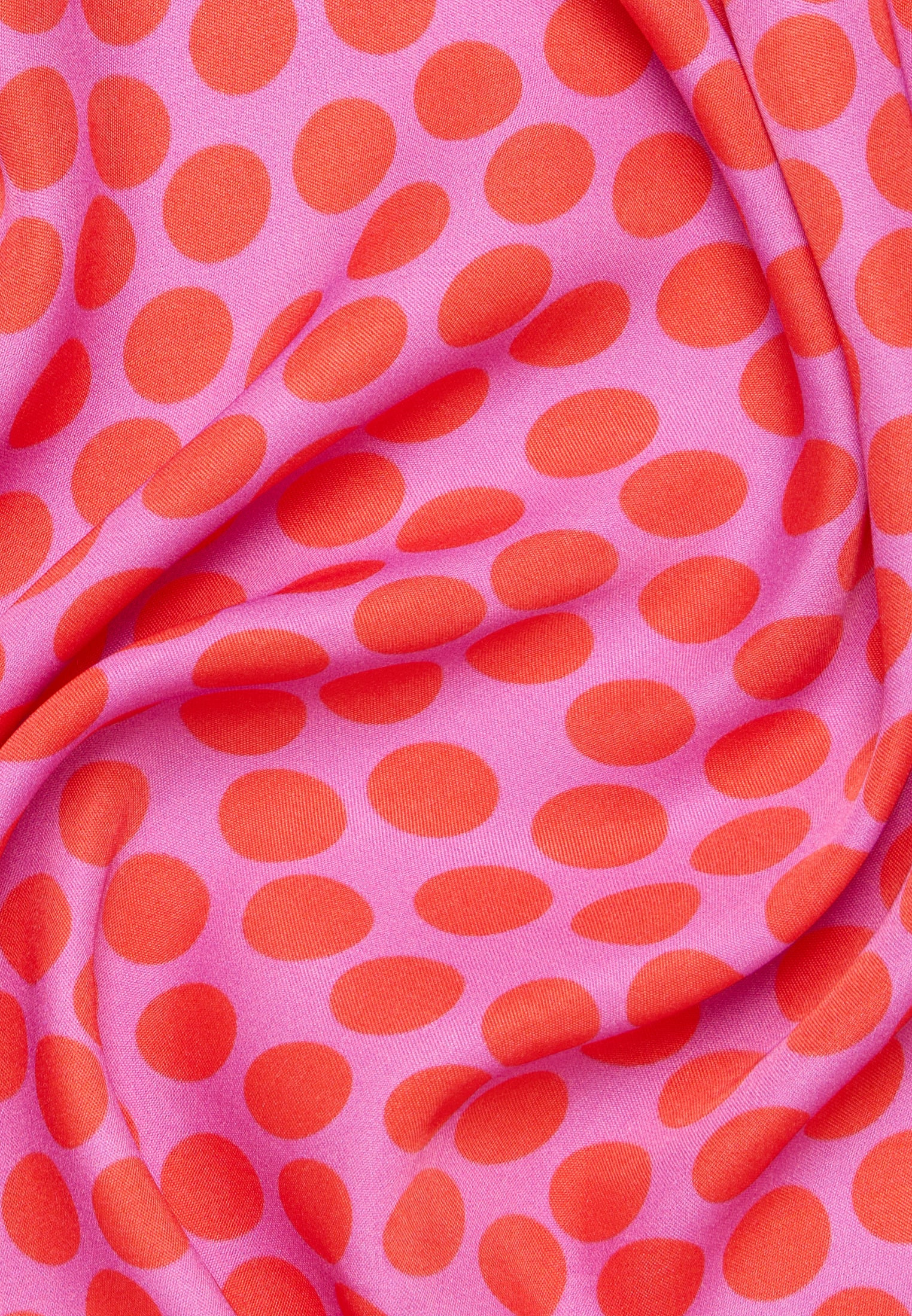 overhemdblouse in pink gedrukt