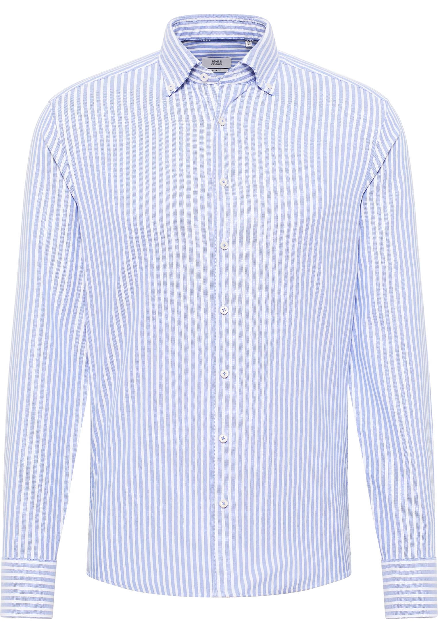 SLIM FIT Shirt in blue striped