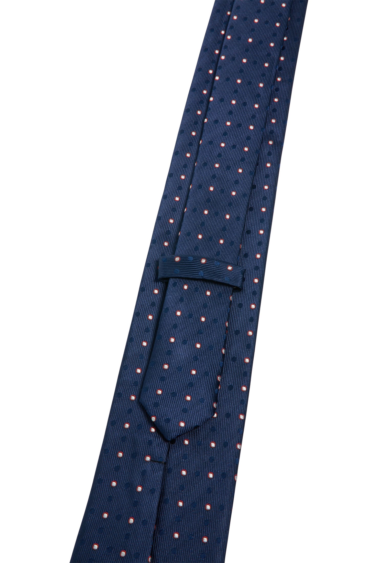 Tie in navy spotted