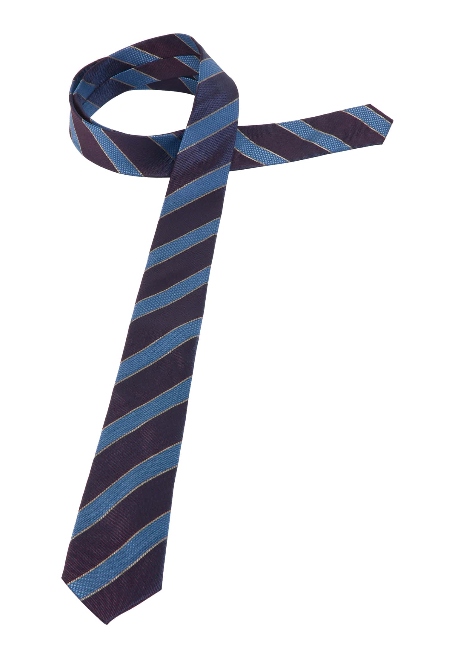Krawatte in 1AC01898-05-01-142 | | rot gestreift 142 rot 