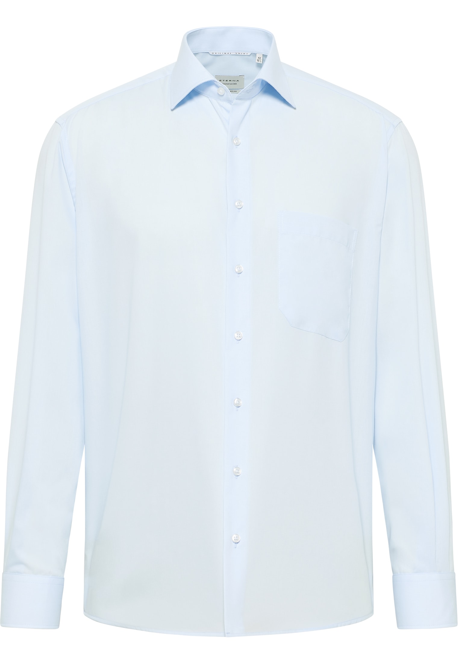 COMFORT FIT Original Shirt in light blue plain