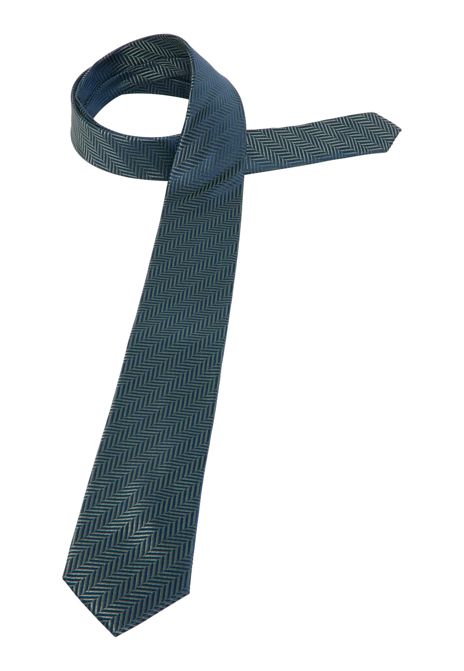 Krawatte in grün gemustert | grün | 142 | 1AC01911-04-01-142