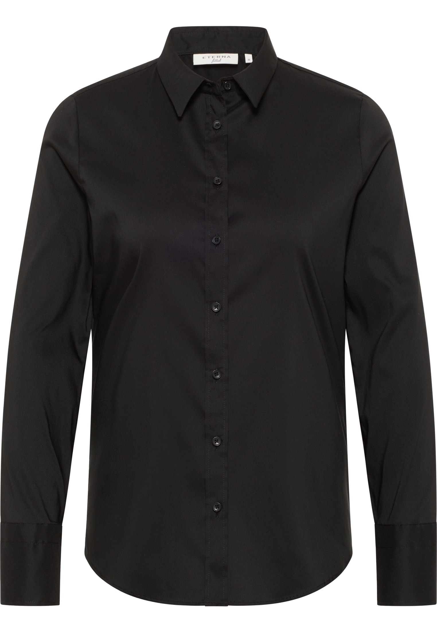 Performance Shirt Blouse in zwart vlakte