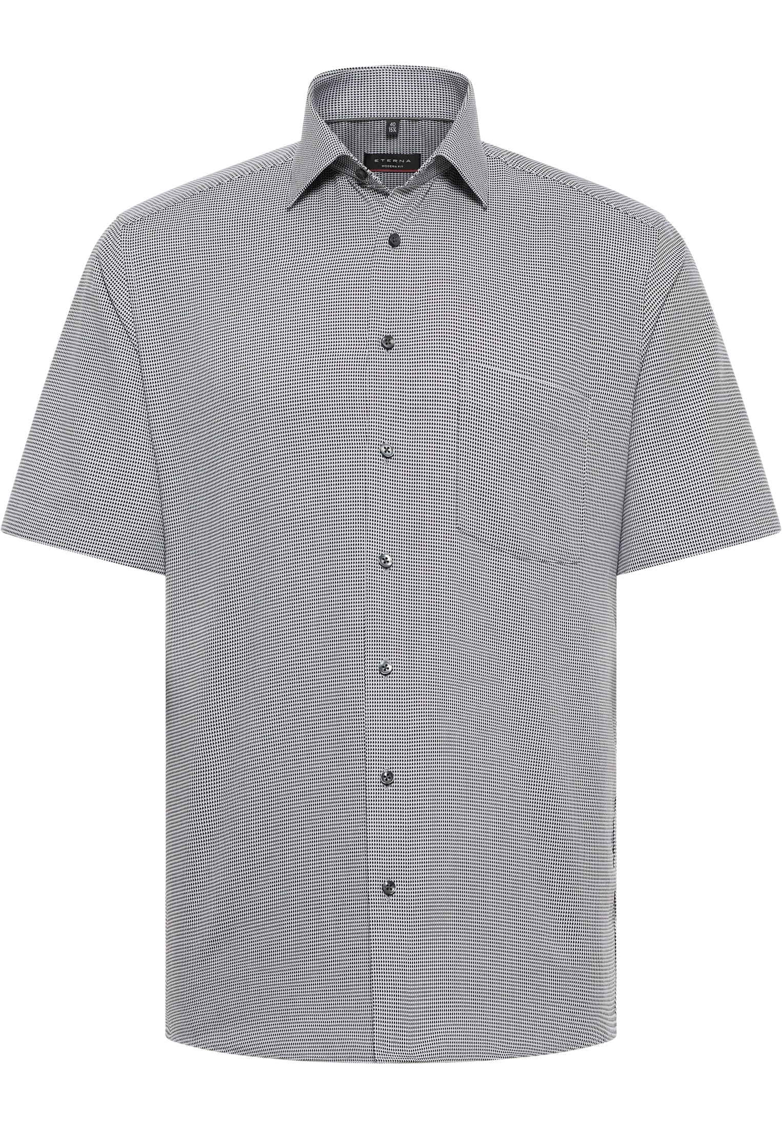 MODERN FIT Shirt in grey structured