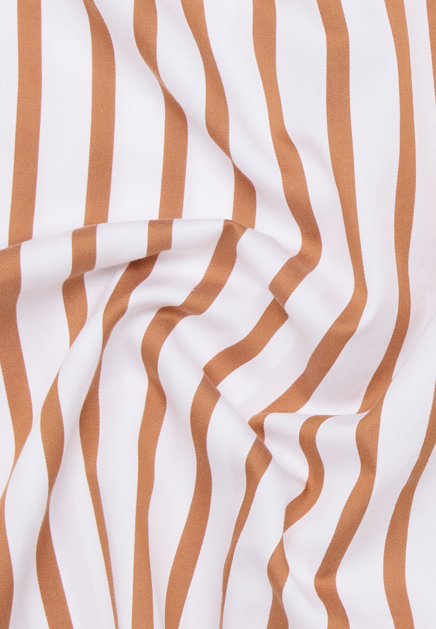 shirt-blouse in caramel striped