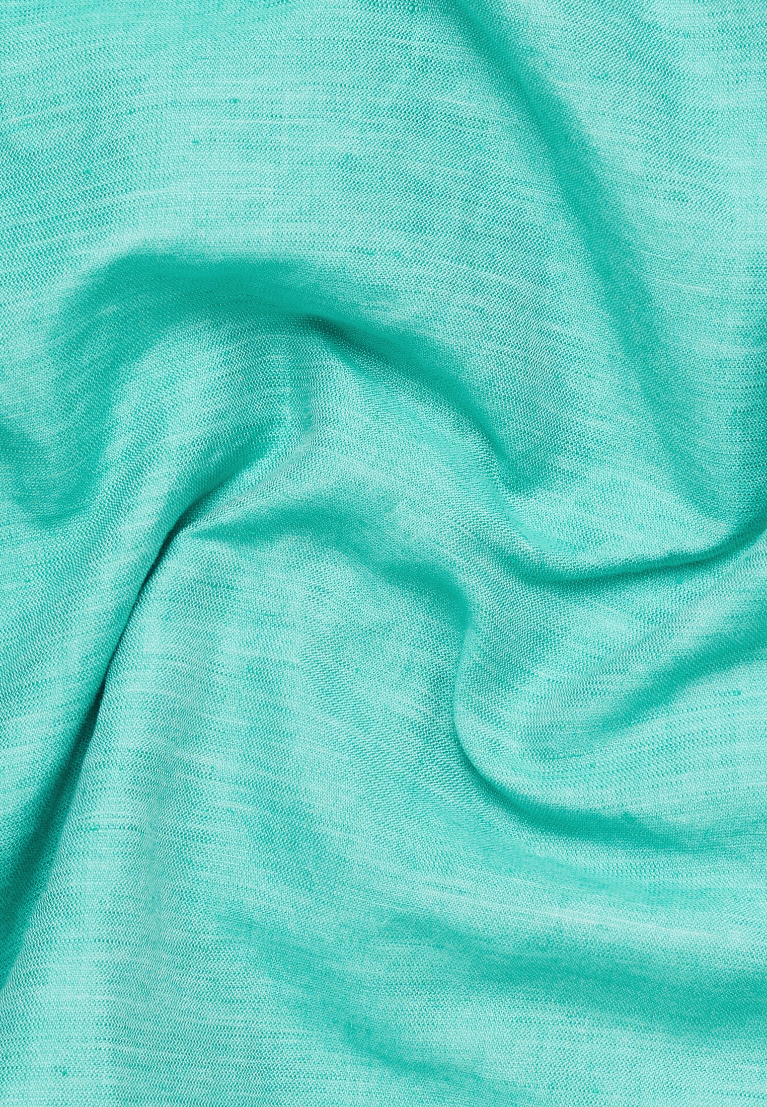 Linen Shirt Blouse in smaragd vlakte