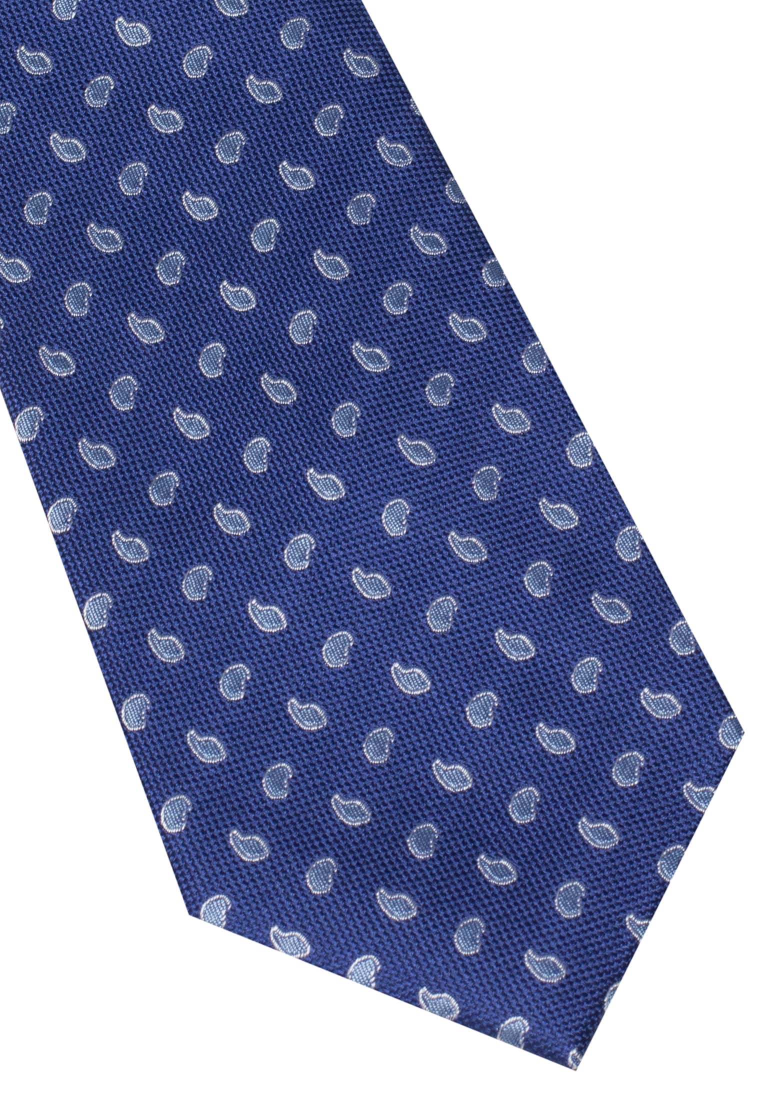 Tie in navy/blue patterned