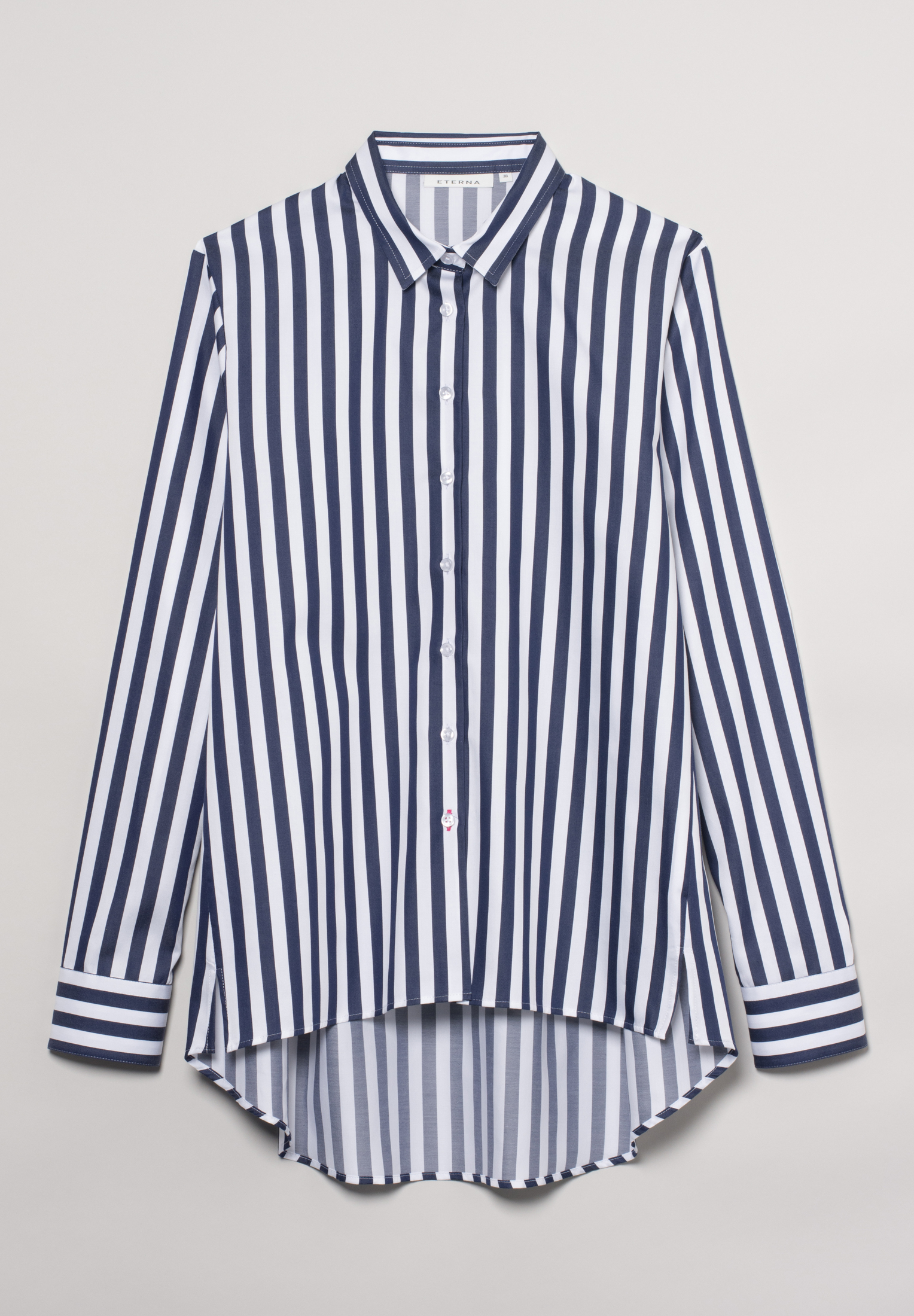 ETERNA block stripe blouse