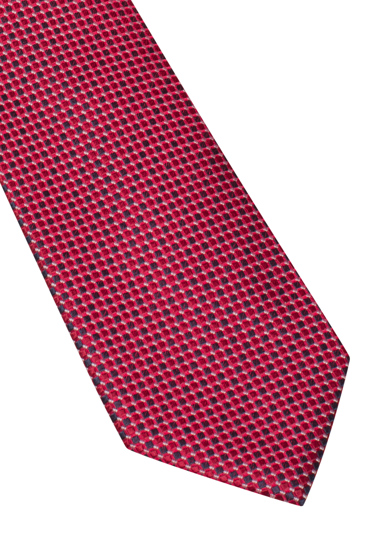 Krawatte in rot strukturiert