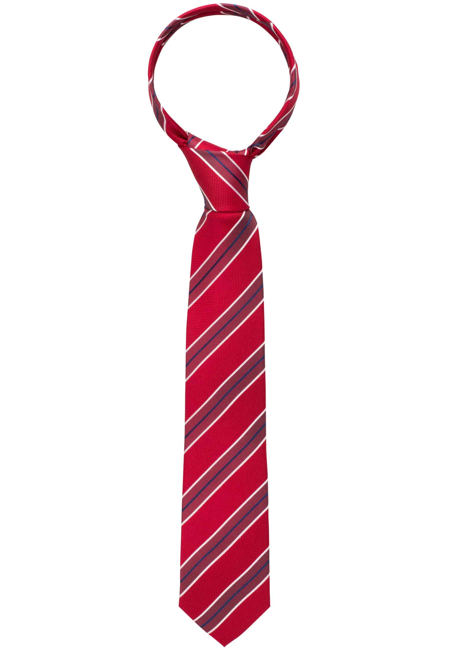Krawatte in rot gestreift | rot | 142 | 1AC00533-05-01-142