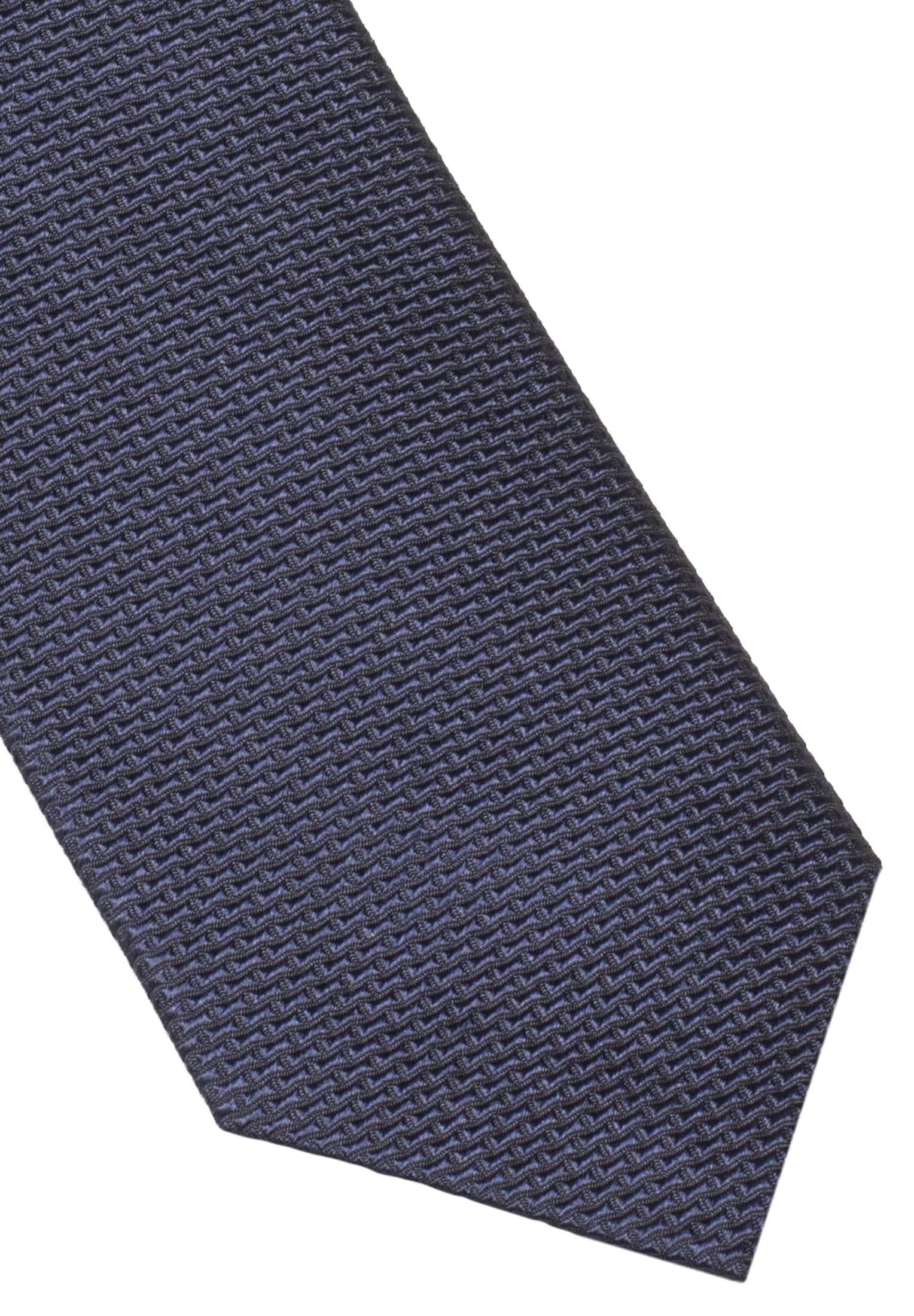 Tie in navy structured