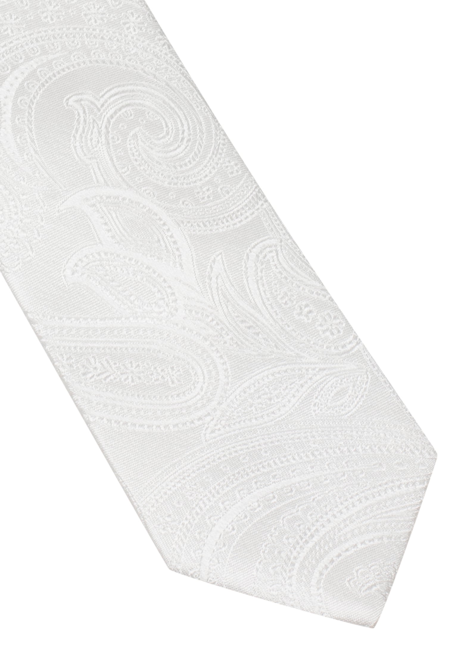 Krawatte in off-white gemustert
