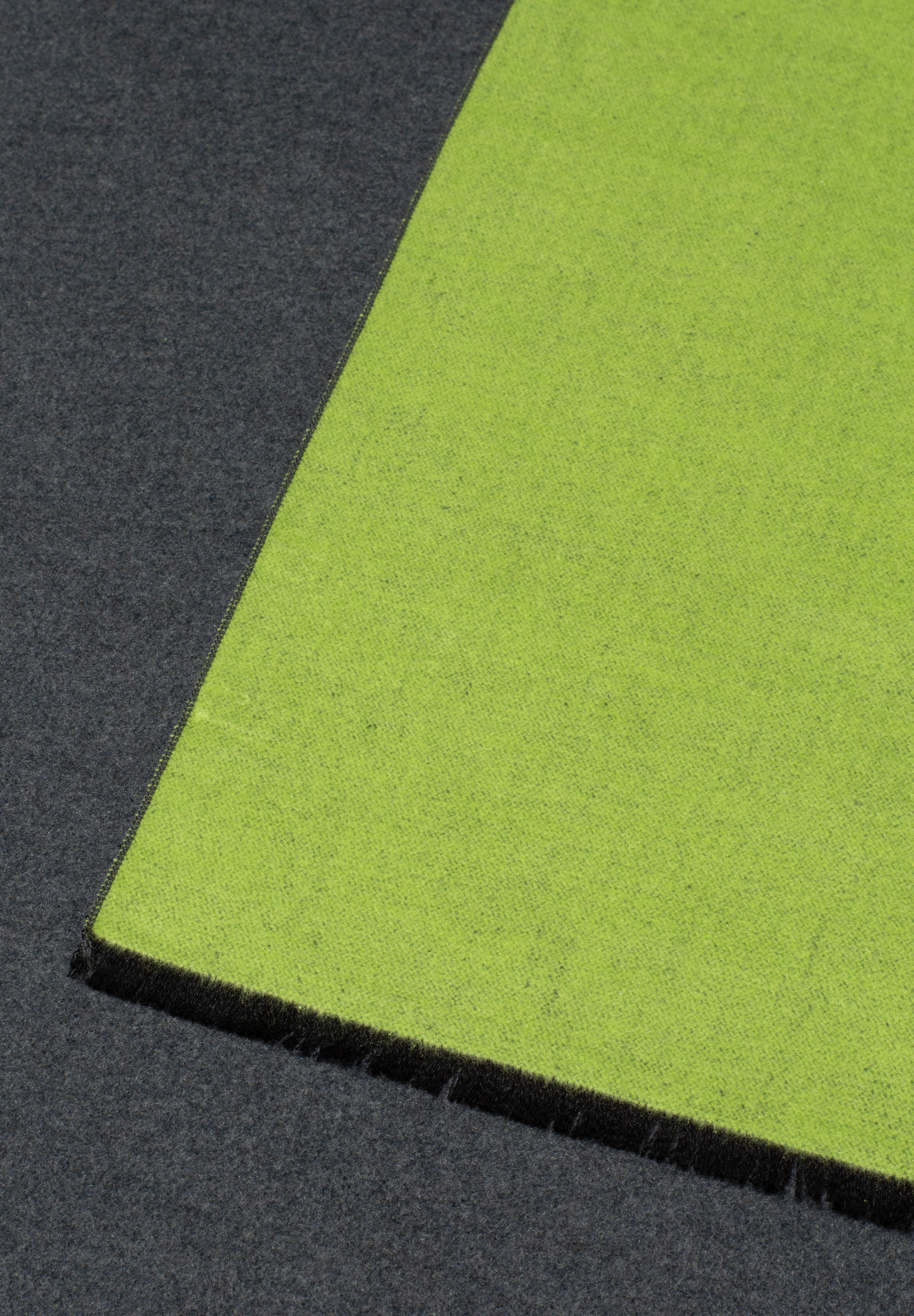 Scarf in lime plain