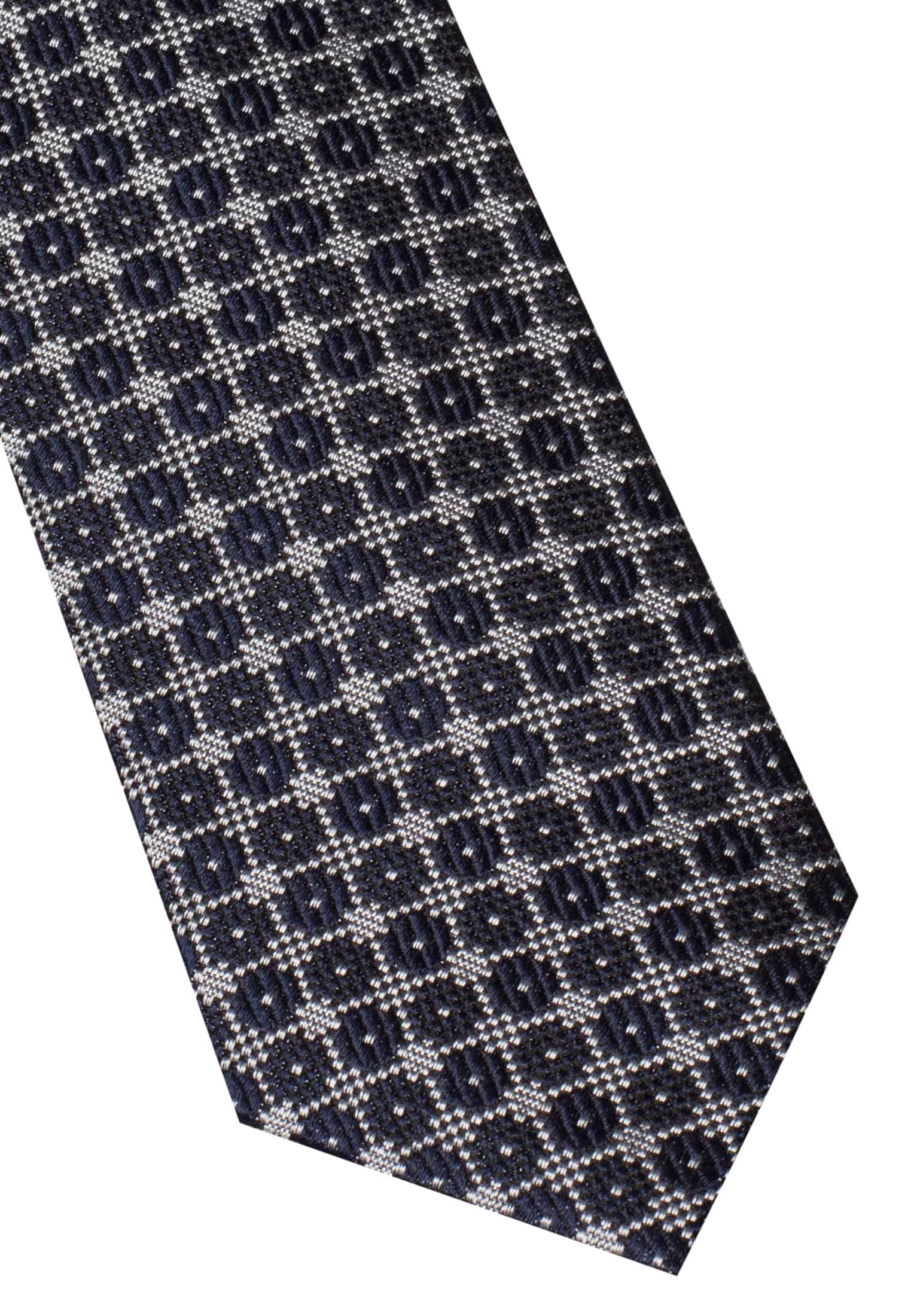 Krawatte in navy strukturiert