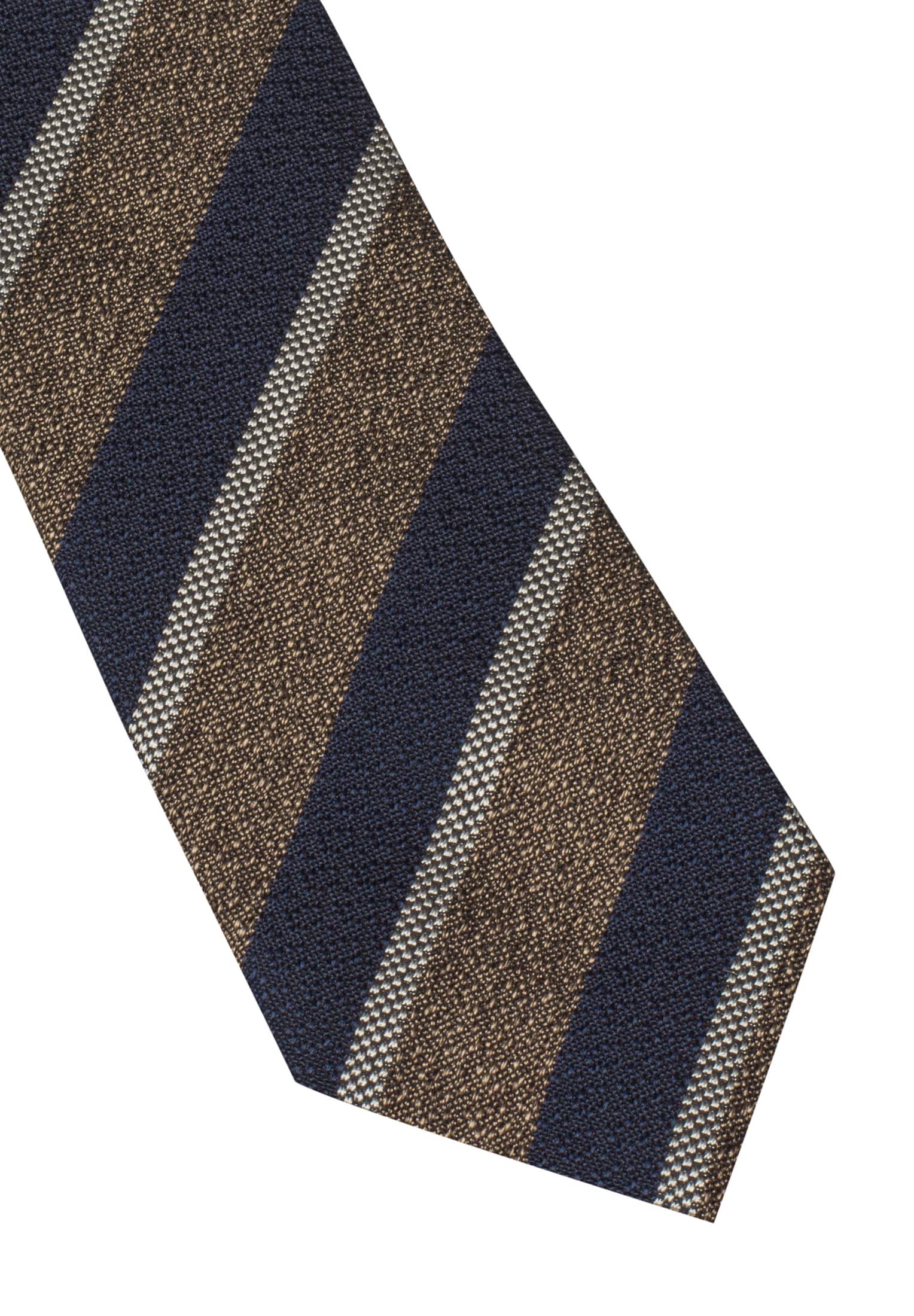 Cravate bleu foncé à carreaux