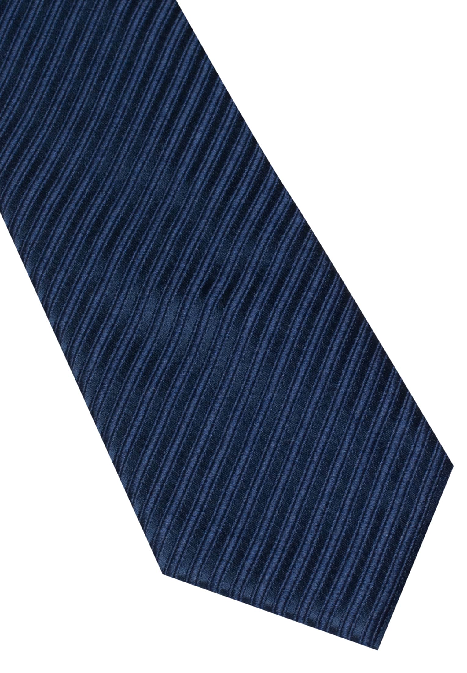 Tie in navy plain