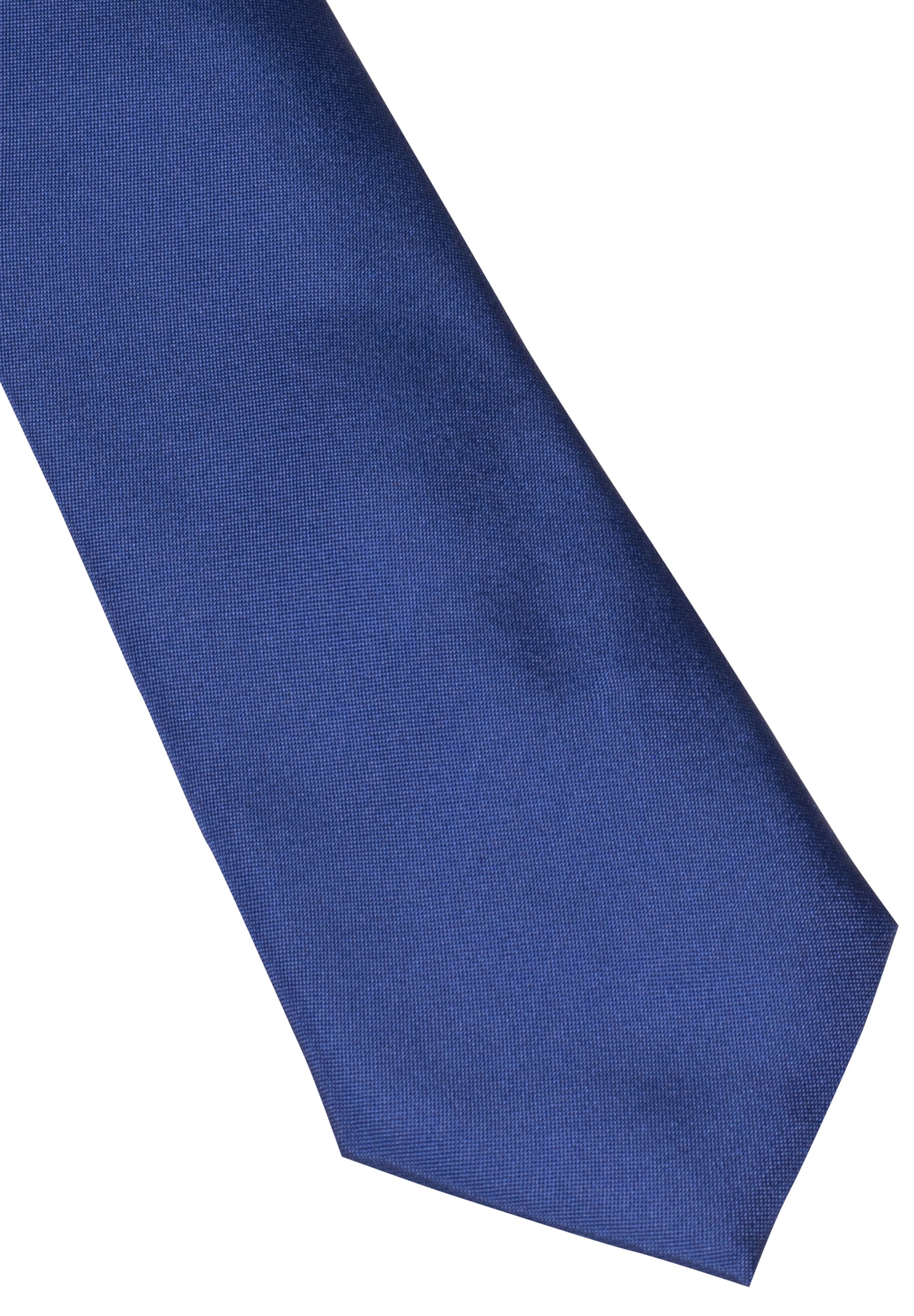 Krawatte in indigo unifarben
