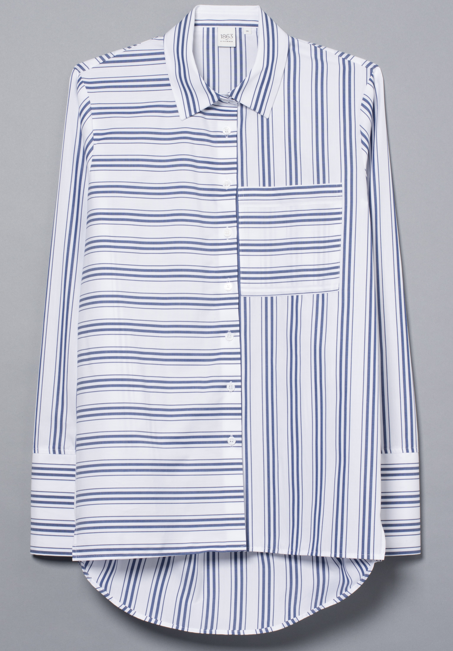 ETERNA striped blouse