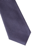 Krawatte in navy/rosa strukturiert
