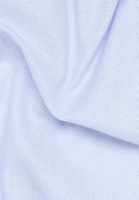 COMFORT FIT Hemd in hellblau strukturiert